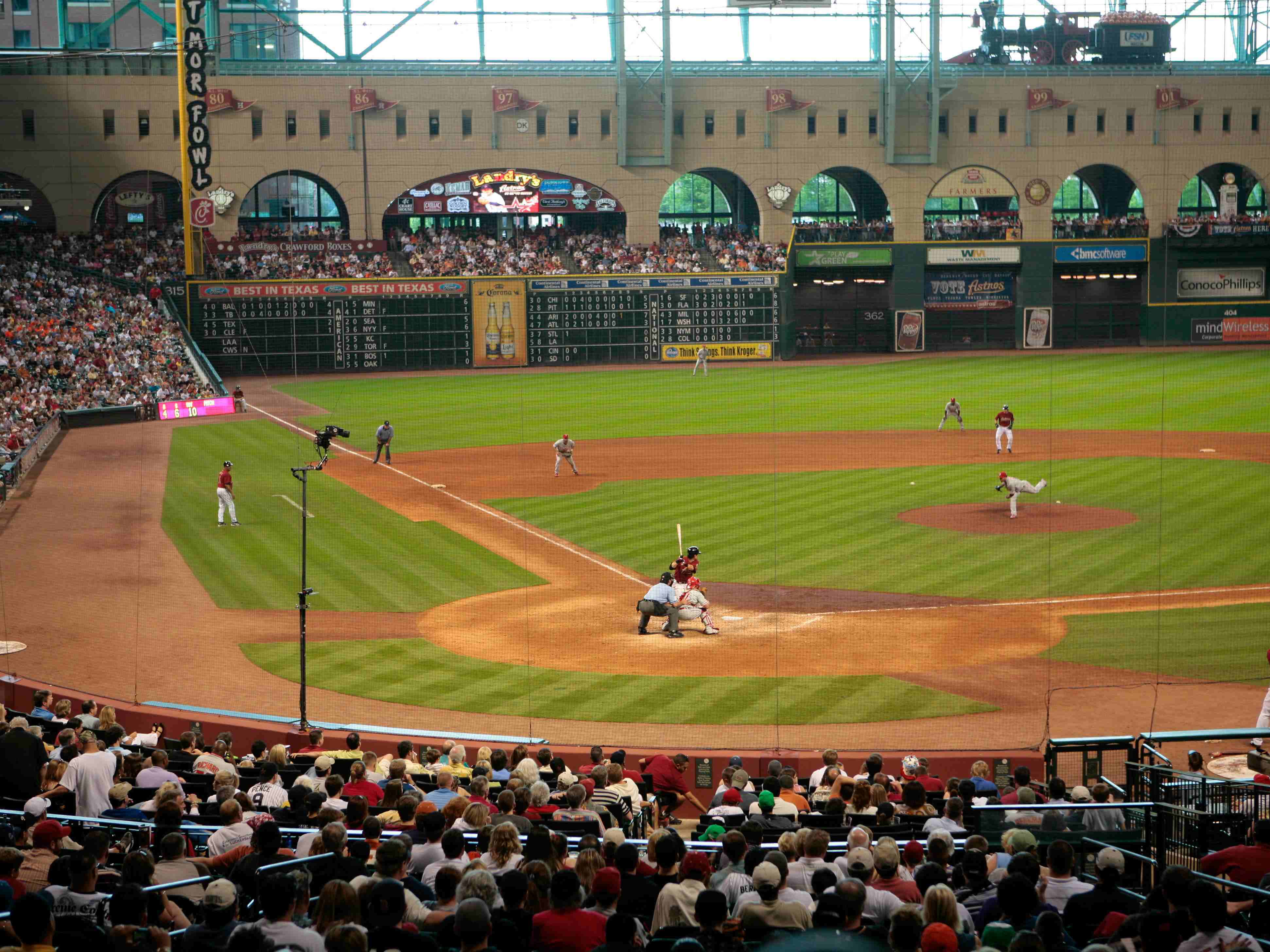 Minute Maid Park- home of the Astros 