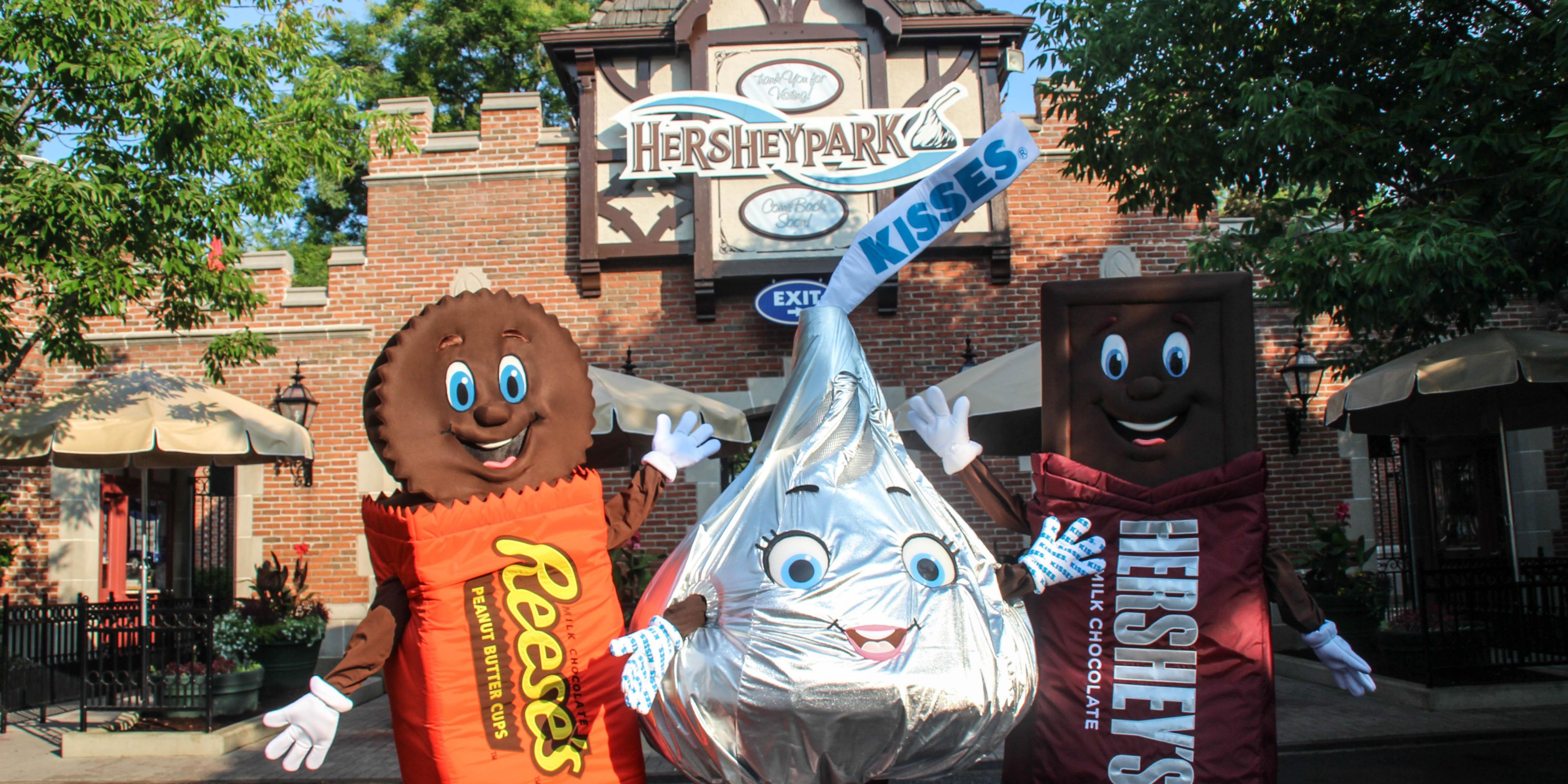 There is so much to see and do in beautiful Hershey, PA.  We are centrally located to places like the Giant Center, Hersheypark, Hershey Chocolate World, Hershey Gardens, & Zoo America.  

After all that adventure try a nice relaxing day at Melt Spa, retail therapy at the Tanger Outlets or dining at THE CHOCOLATIER or MILTON'S ICE CREAM PARLOR.
