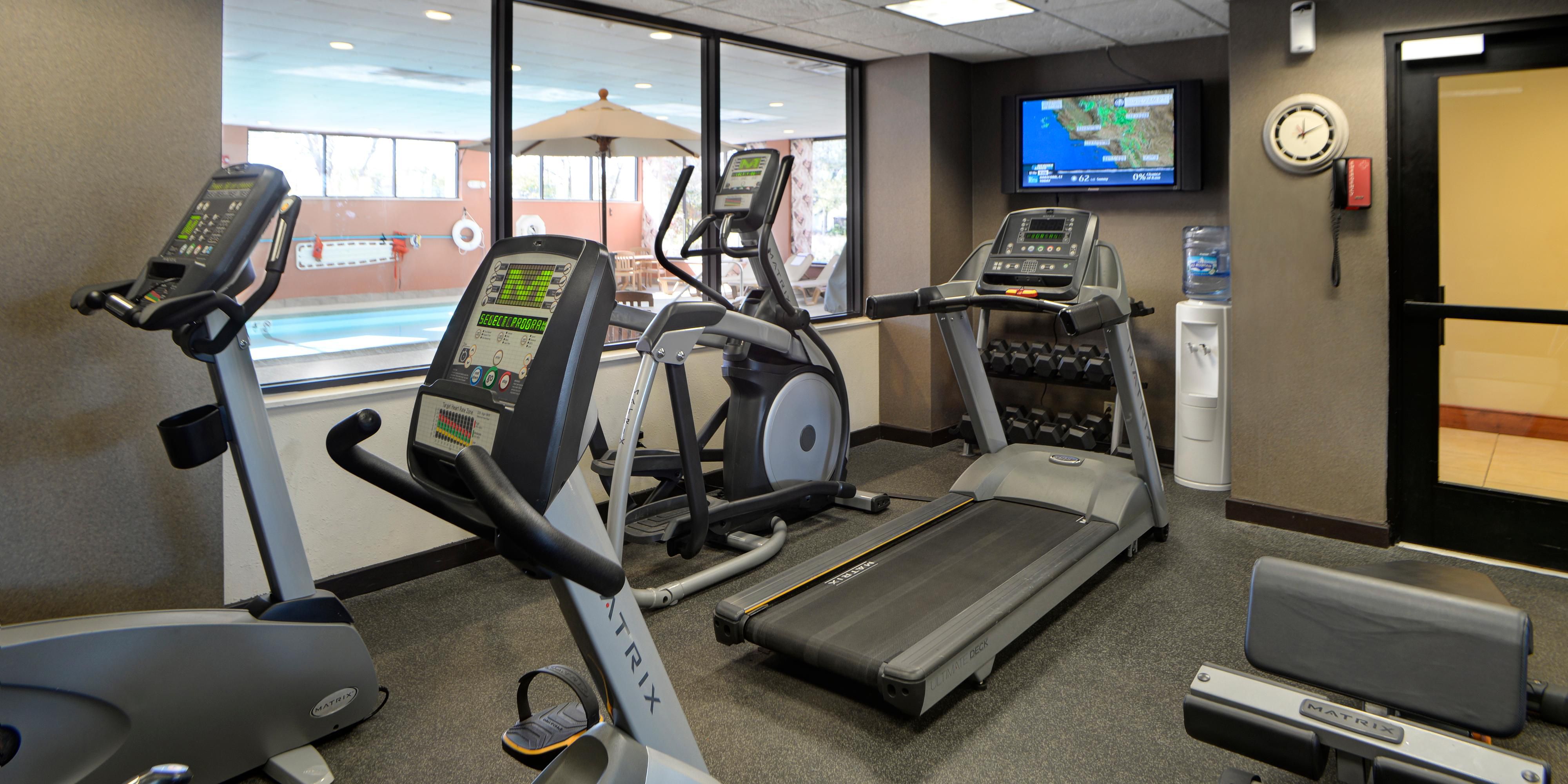 Stay fit and don’t give up your daily exercise routine when staying at the Holiday Inn Express Indianapolis South. Featuring a 24/7 fitness center stocked with all of your fitness needs, guests can fit in their daily exercise anytime of the day or night.