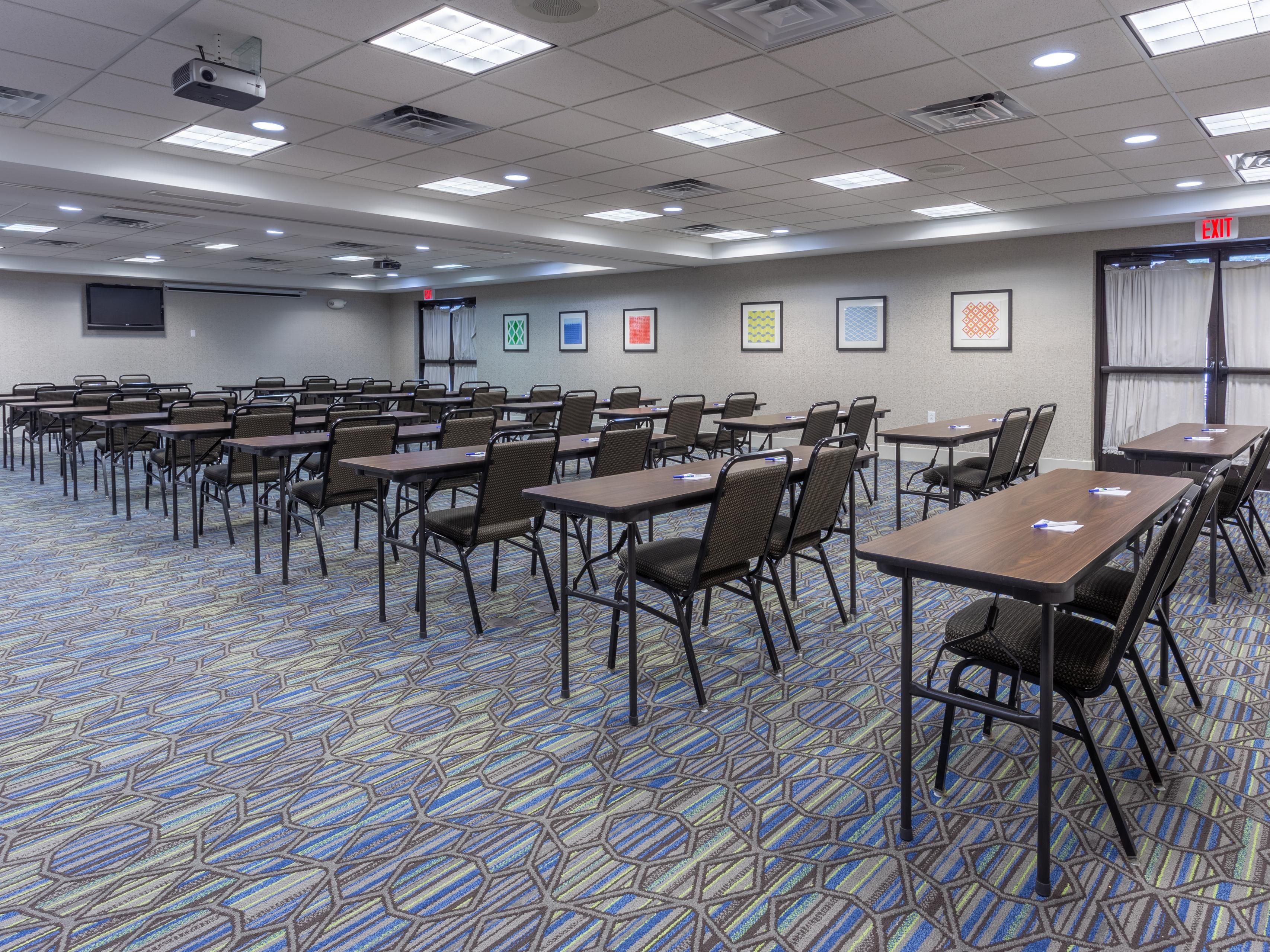 Host meetings, conferences, or celebrations in our adaptable event space. Equipped with A/V equipment, flexible layouts, and expert planning support, our venue seats up to 100 guests. From business seminars to intimate gatherings, we ensure a successful event in a welcoming environment.