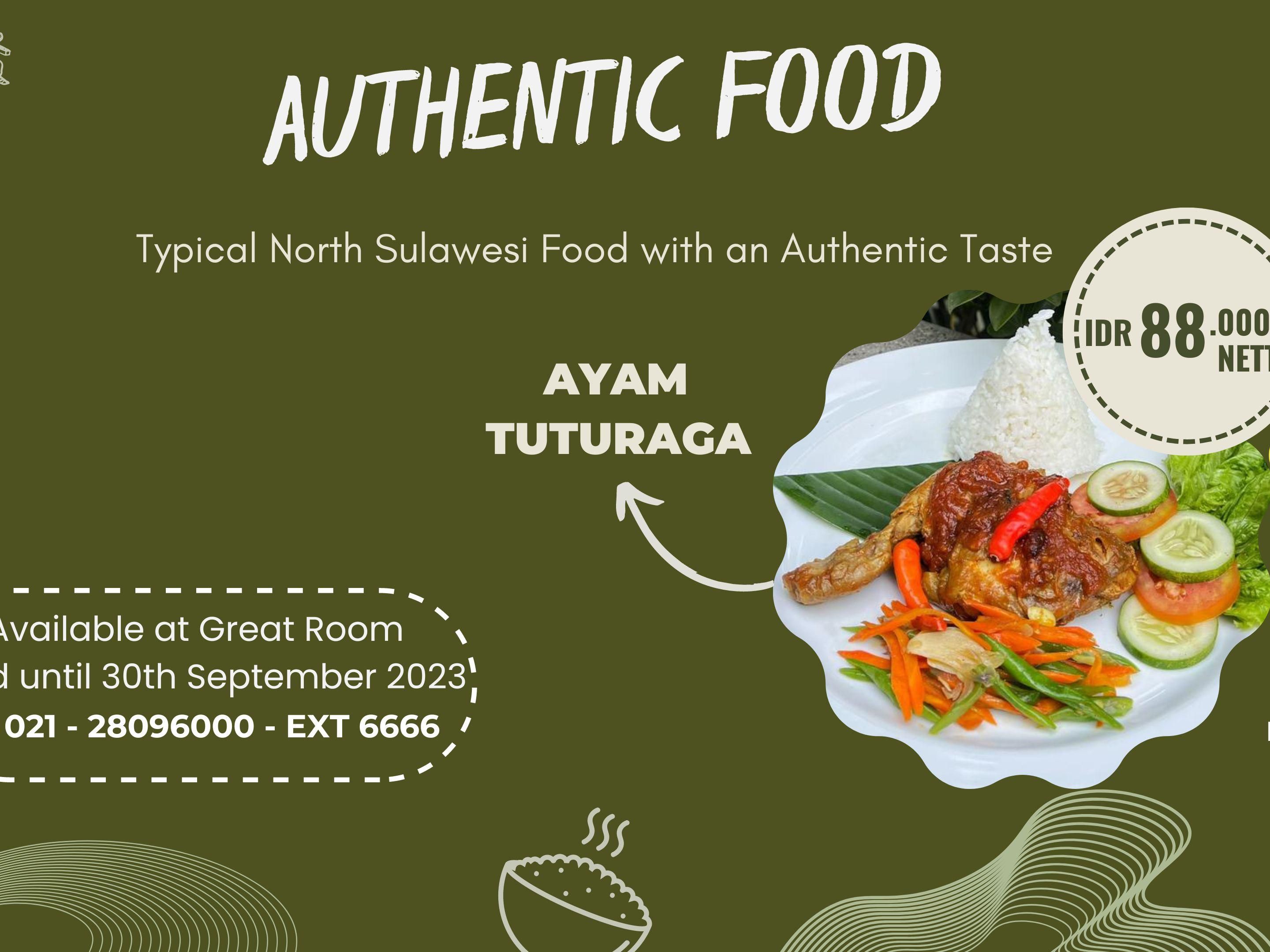 Authentic Food Ayam Tuturaga