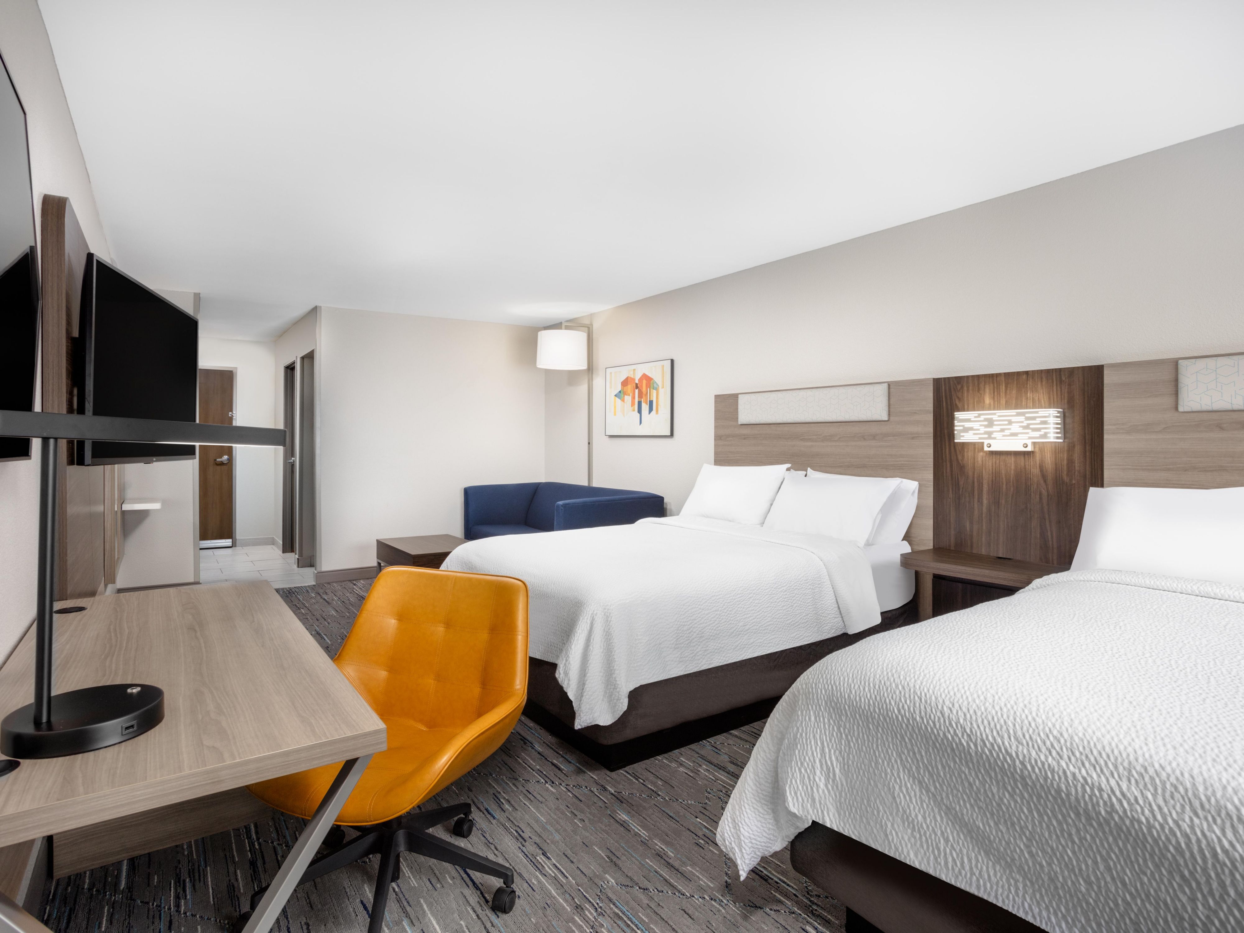Suite com 2 Camas Queen-size e Sofá-cama