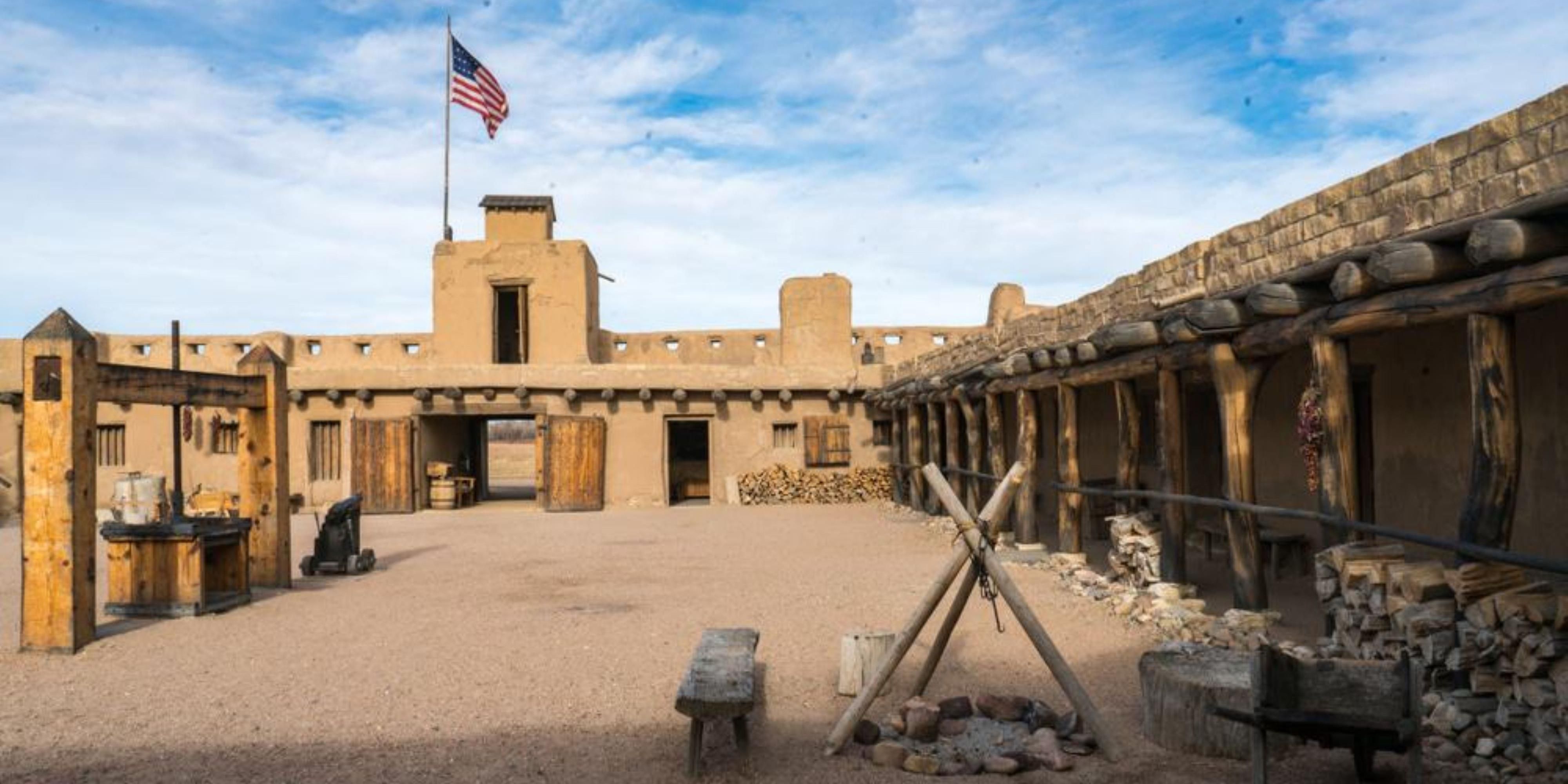Bent’s Old Fort National Historic Site is located just five miles from La Junta and over 150 years back in time. This reconstructed trading post located on the Santa Fe Trail was the last United States outpost before crossing the Arkansas River and entering Mexico.