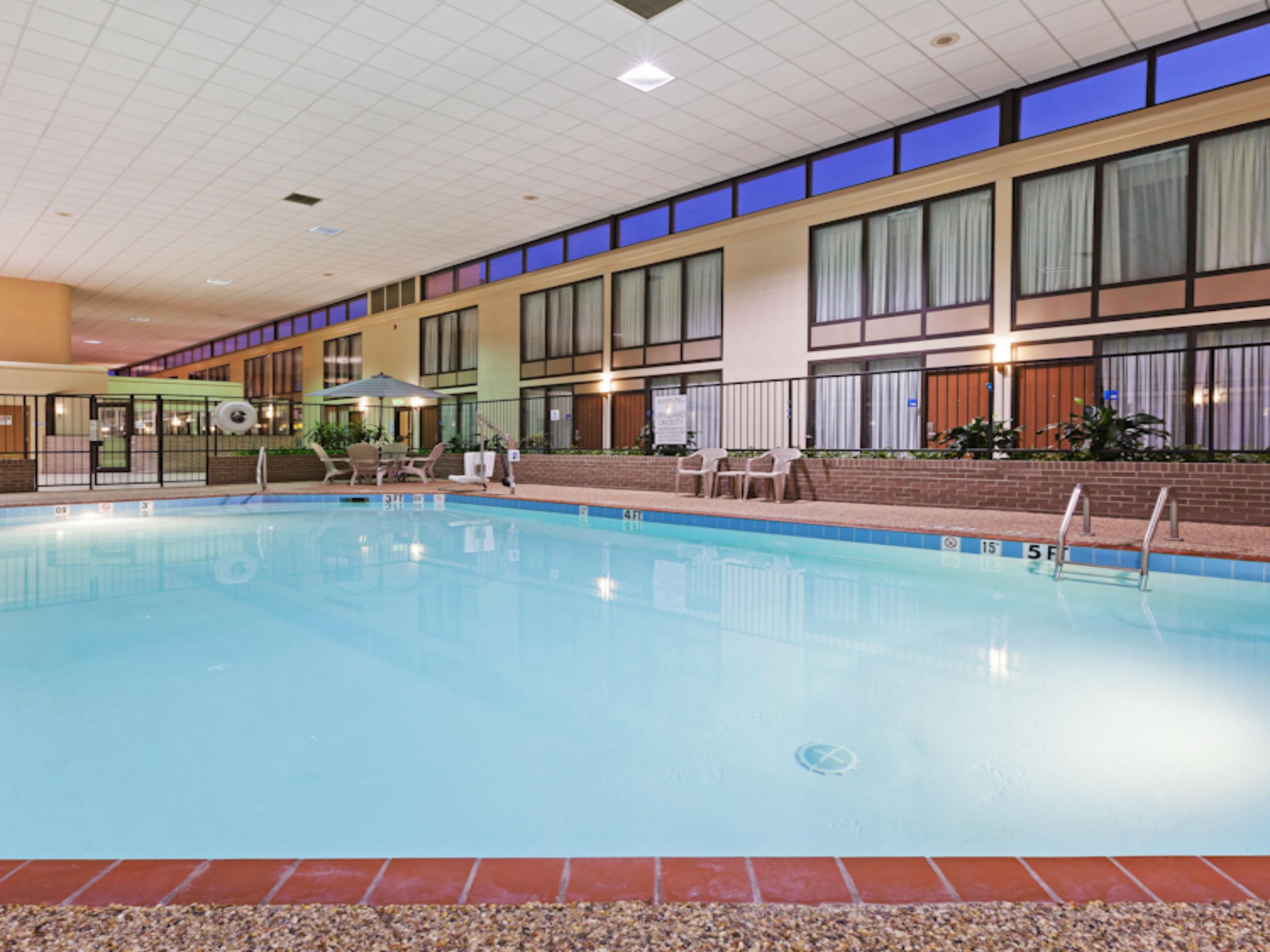 Our swimming pool is a perfect retreat for health and wellness.