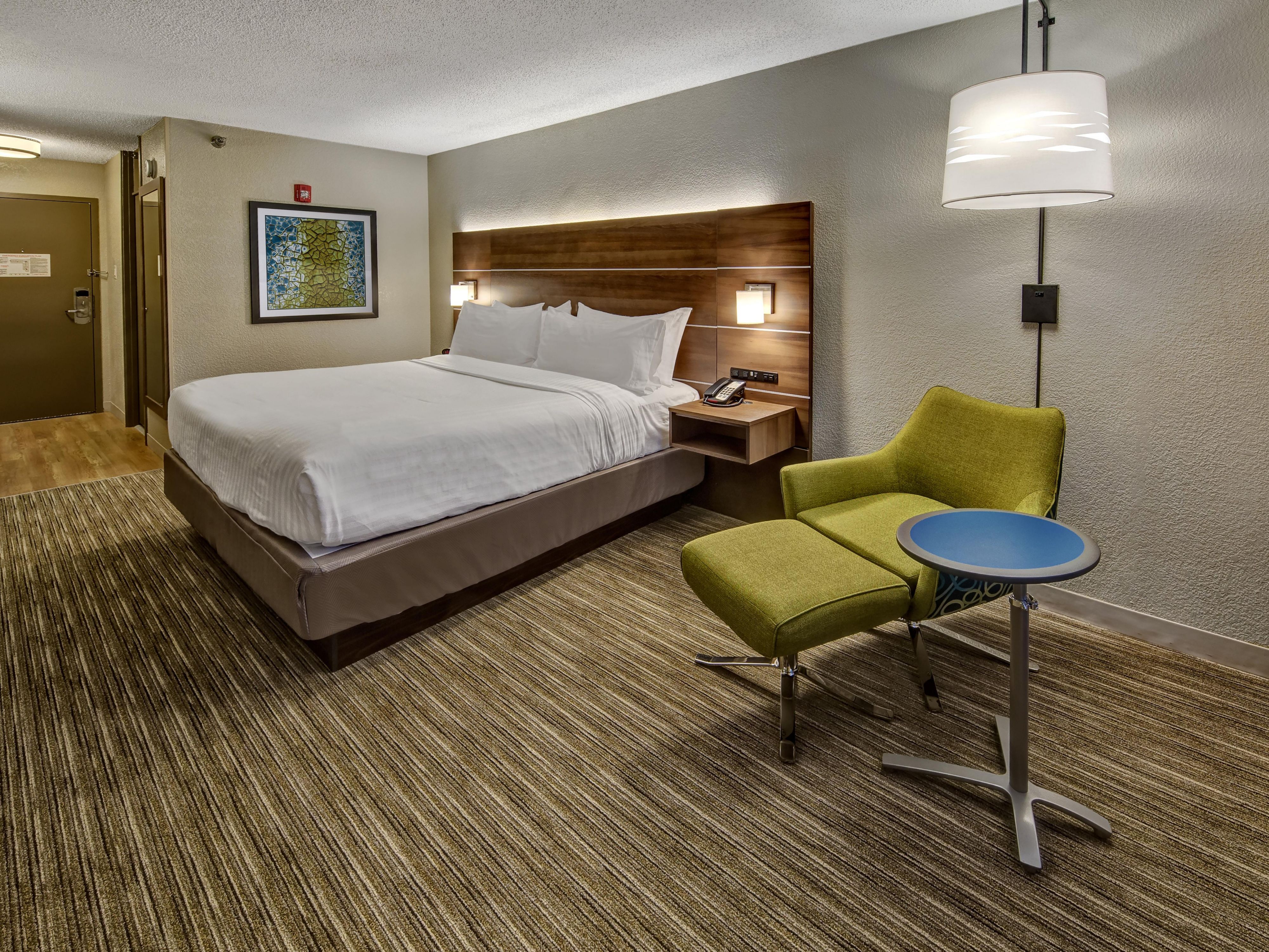 We designed our ADA mobility accessible rooms for easy wheelchair