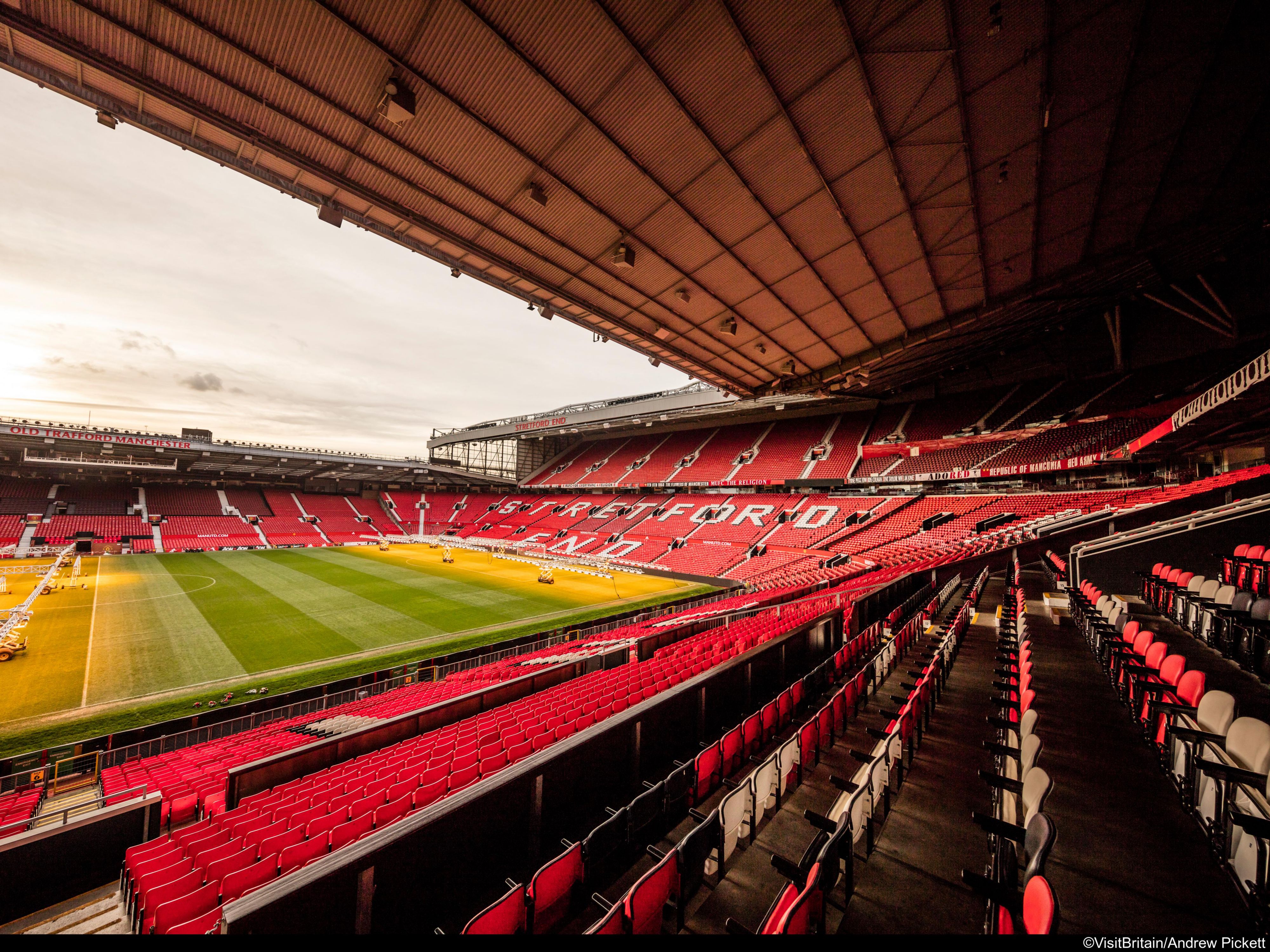 Catch the next game at Old Trafford Stadium, only 5-minutes away