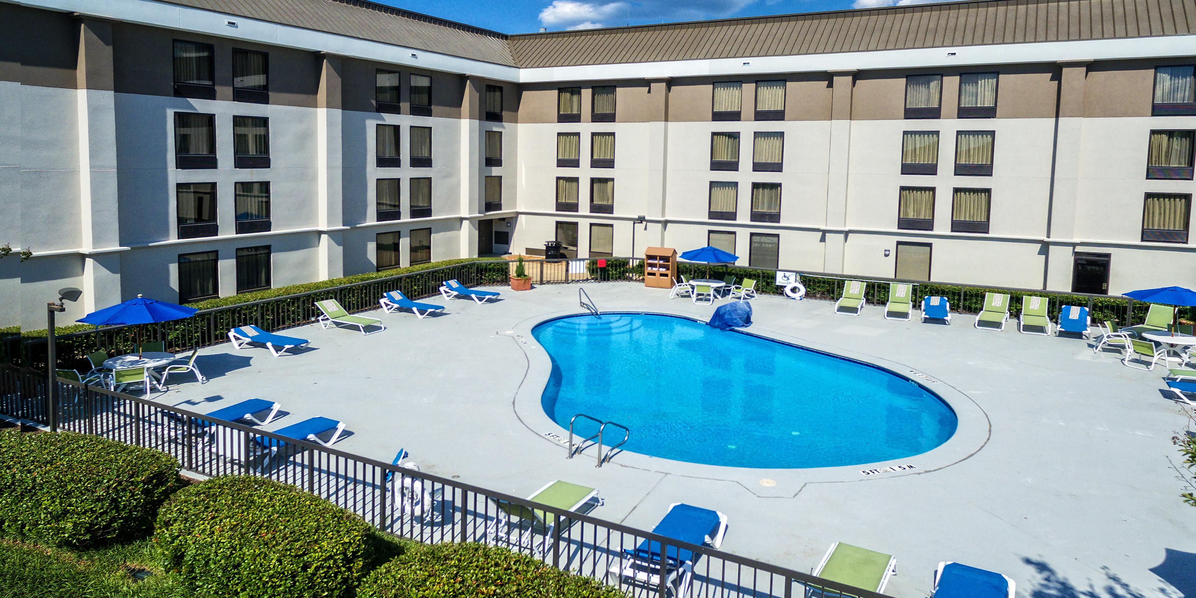 Our outdoor pool gives you the ability to relax and unwind while you are in Memphis. If you want to explore the area, our hotel is near some of Memphis's best attractions including Sun Studio, Overton Park, the Memphis Zoo, Liberty Bowl Stadium, and the Children's Museum.  