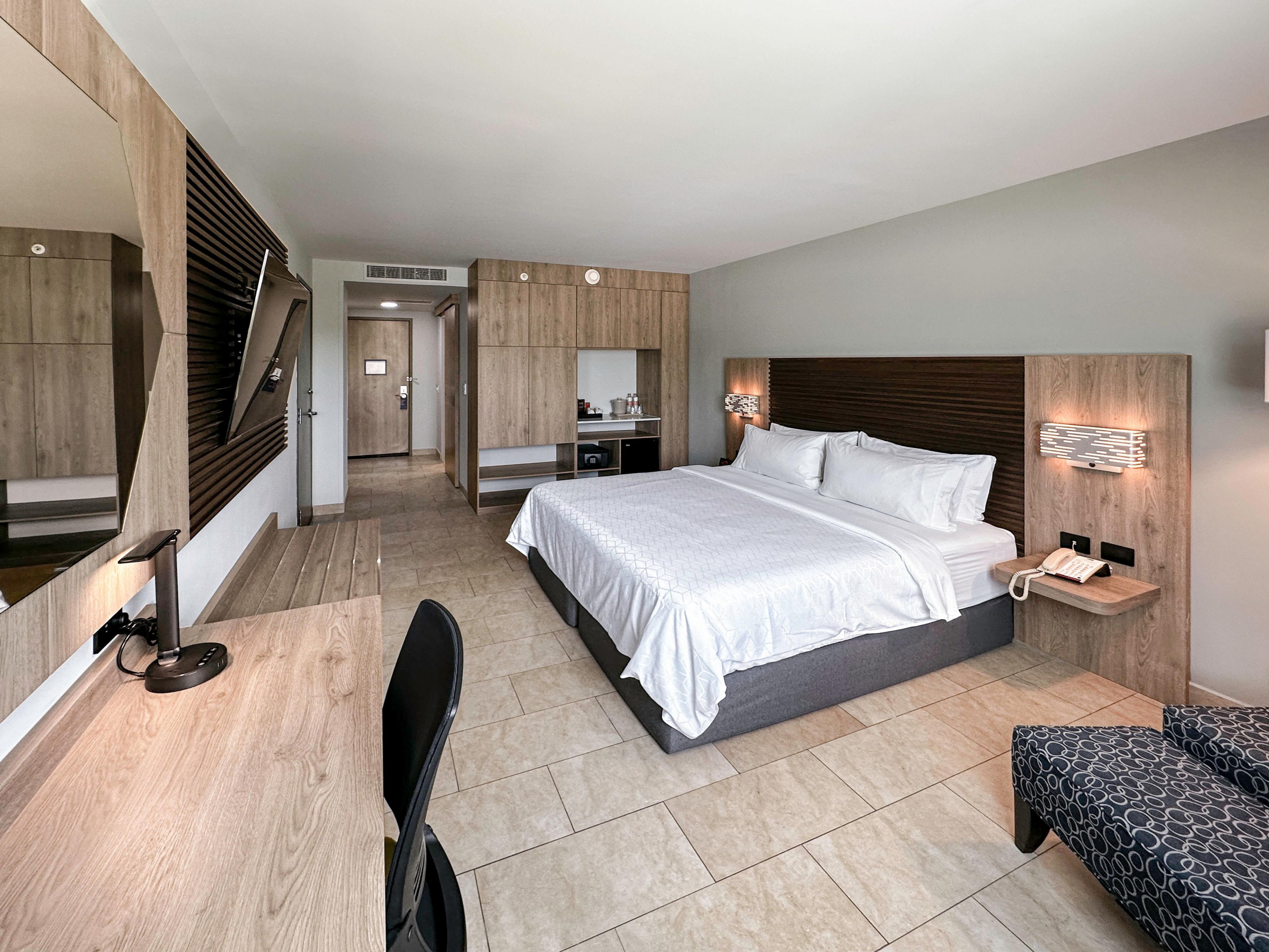 Enjoy the most spacious rooms in the city designed for business and leisure travelers.