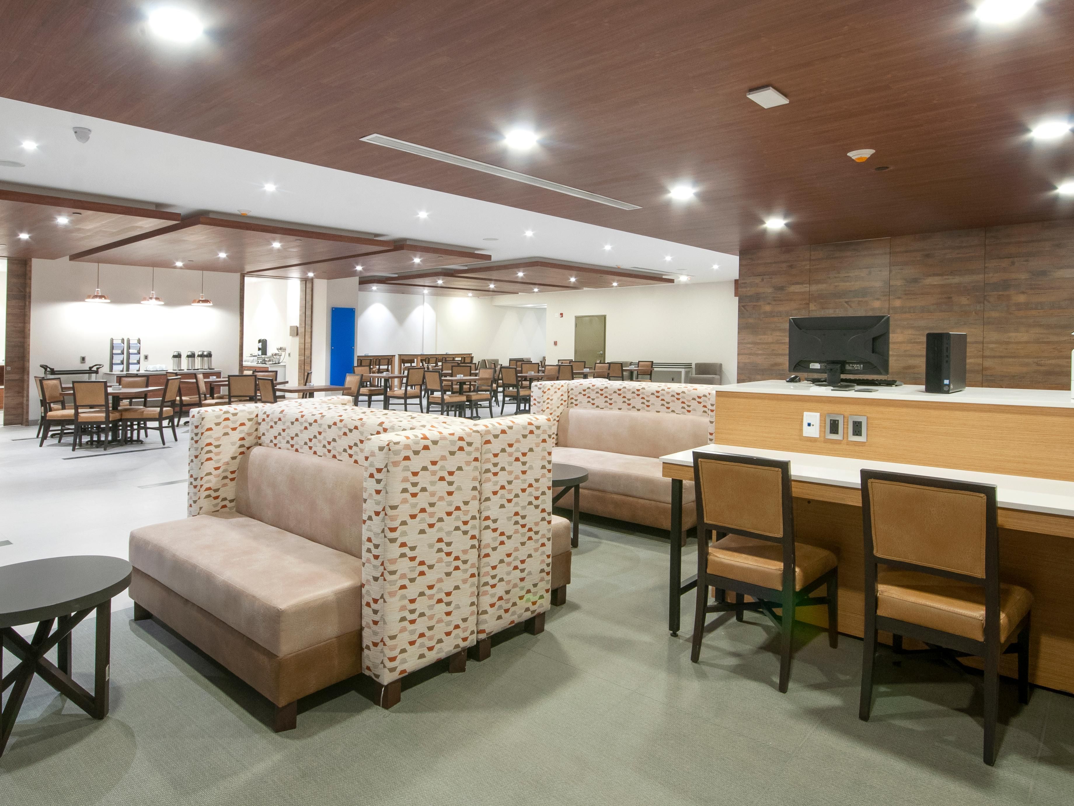 Business Center located in the lobby with free Wi-Fi access.
