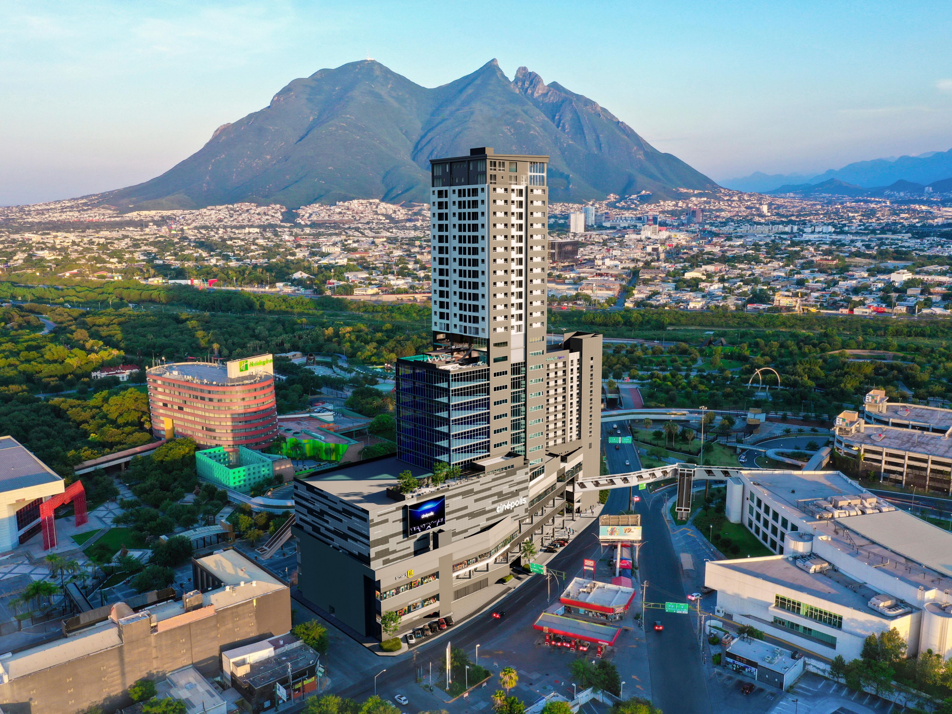 Monterrey Mexicoの長期滞在型ホテル スイーツ Monterreyのステイブリッジ スイーツ