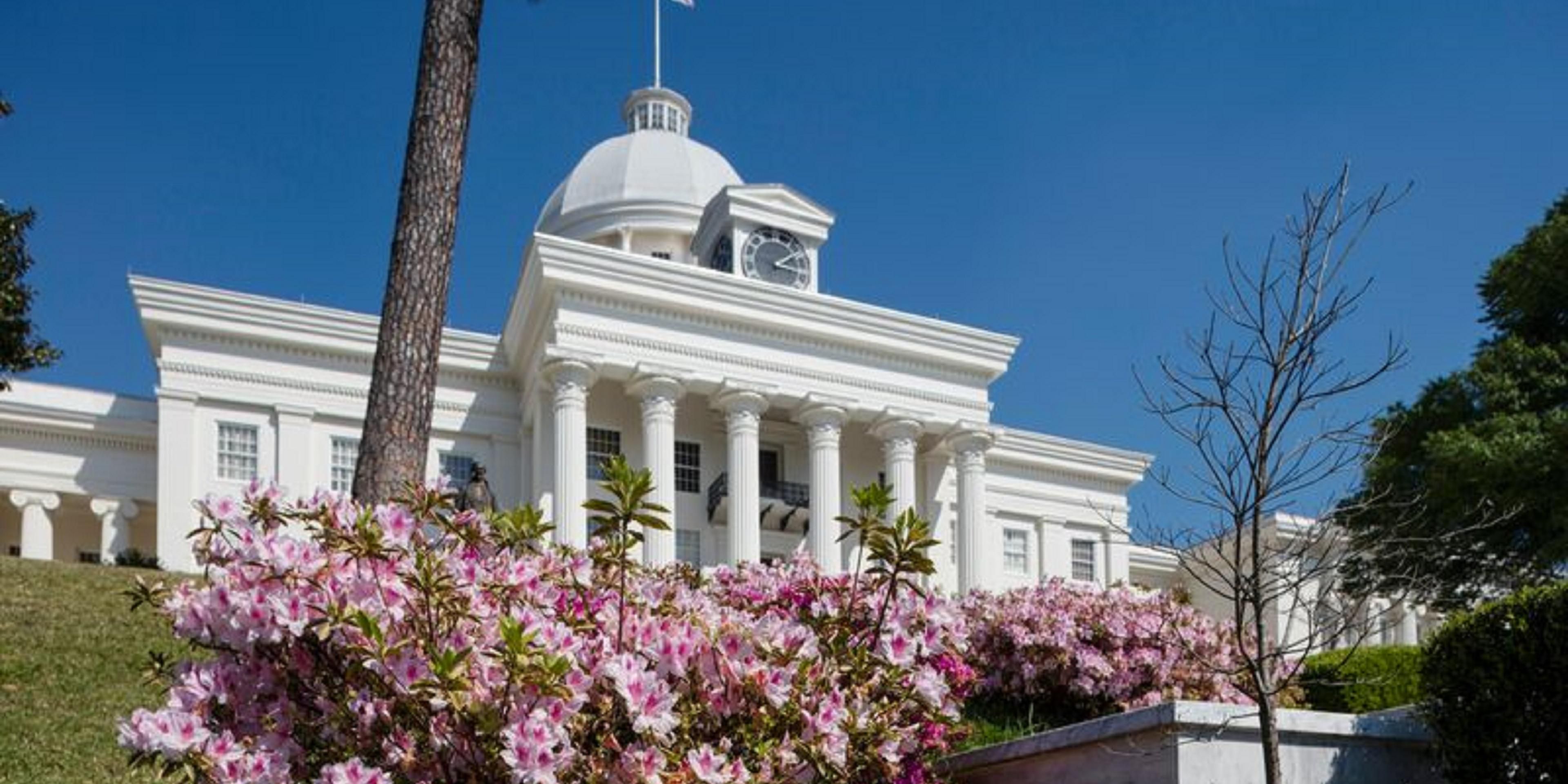 Our hotel is centrally located in historic Montgomery with easy access to downtown, the civil rights museum and the Confederate White House. The Alabama river and associated park provide an oasis to relax and soak in the southern flavor! Montgomery is home to the AA Montgomery Biscuits baseball team, farm club to the Tampa Bay Rays. 