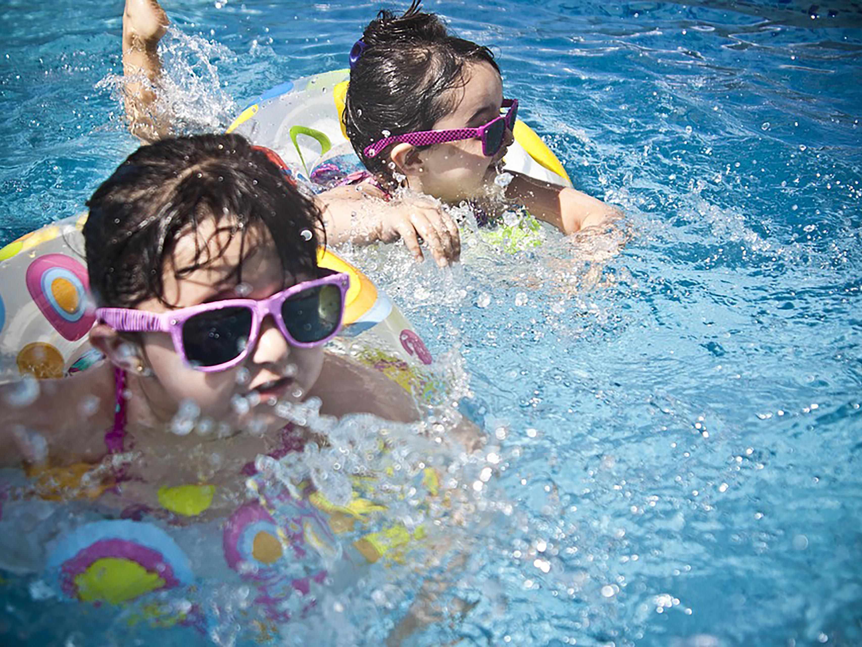 Stay chill at our private hotel swimming pool