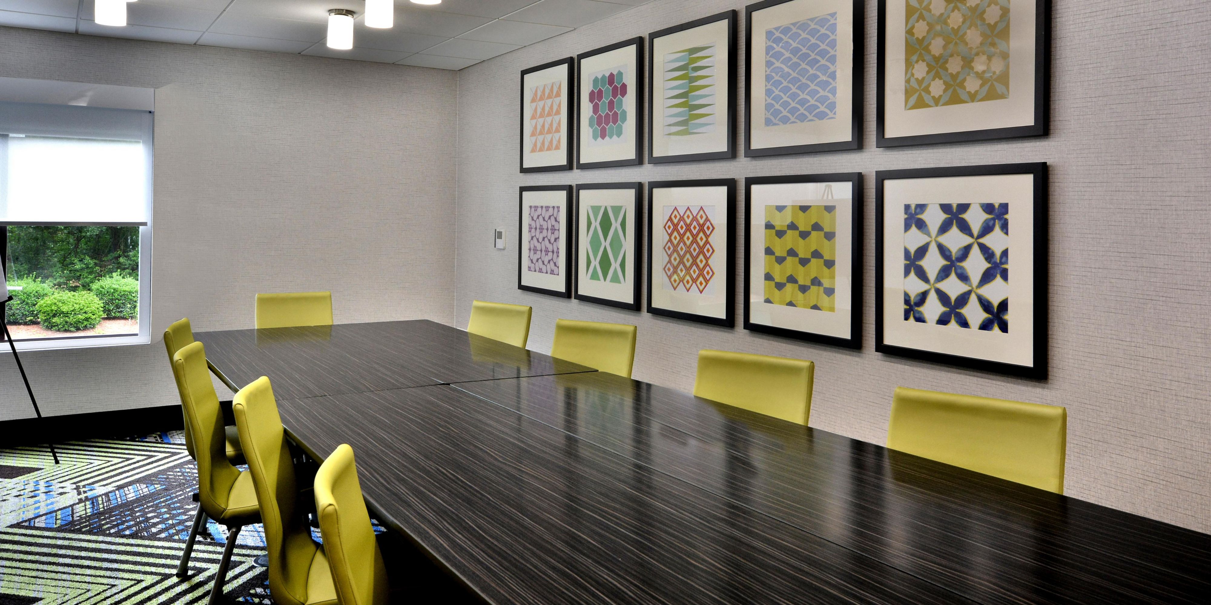 Our hotel sits just minutes from Research Triangle Park businesses like Spectrum, Lenovo, and PPD. Business travelers will enjoy our comfortable new mattresses and amenities like a fridge, microwave, and Keurig coffee maker in every room. Our complimentary airport shuttle also runs to area businesses within a 5 mile radius!