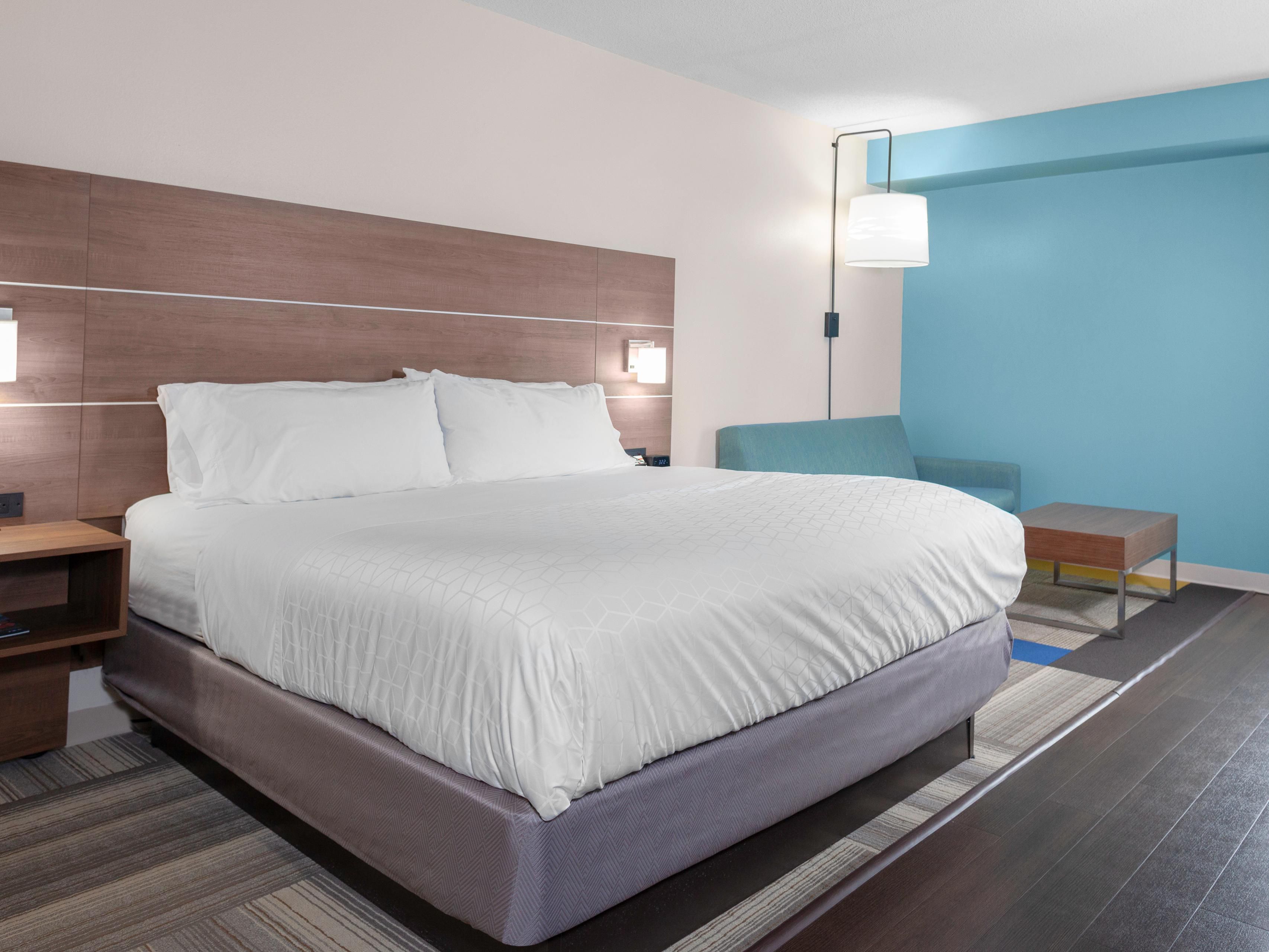 Our rooms are designed for corporate and leisure travelers alike.