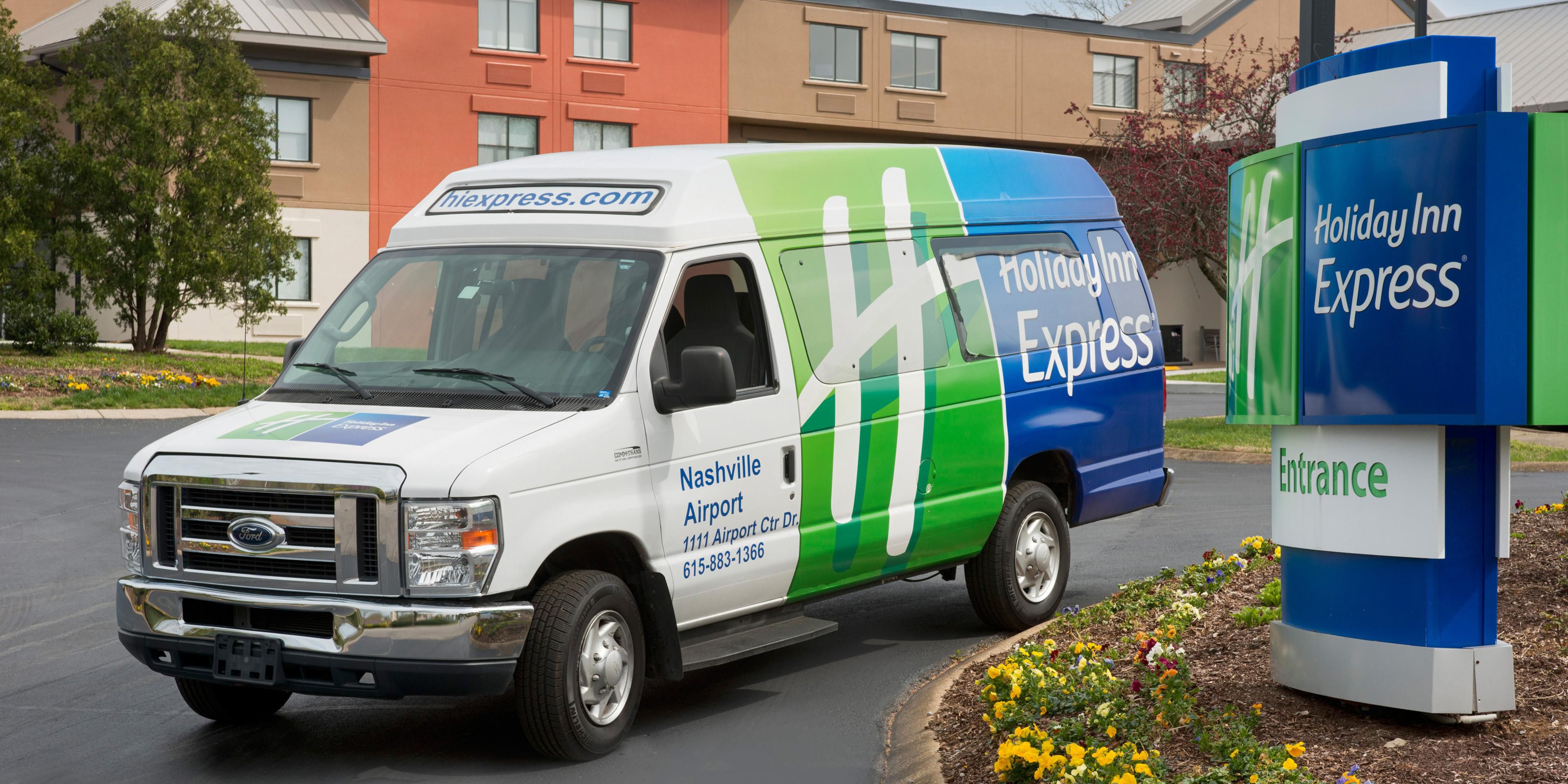 Complimentary shuttle service to the airport and within a 3-mile radius of the hotel.
