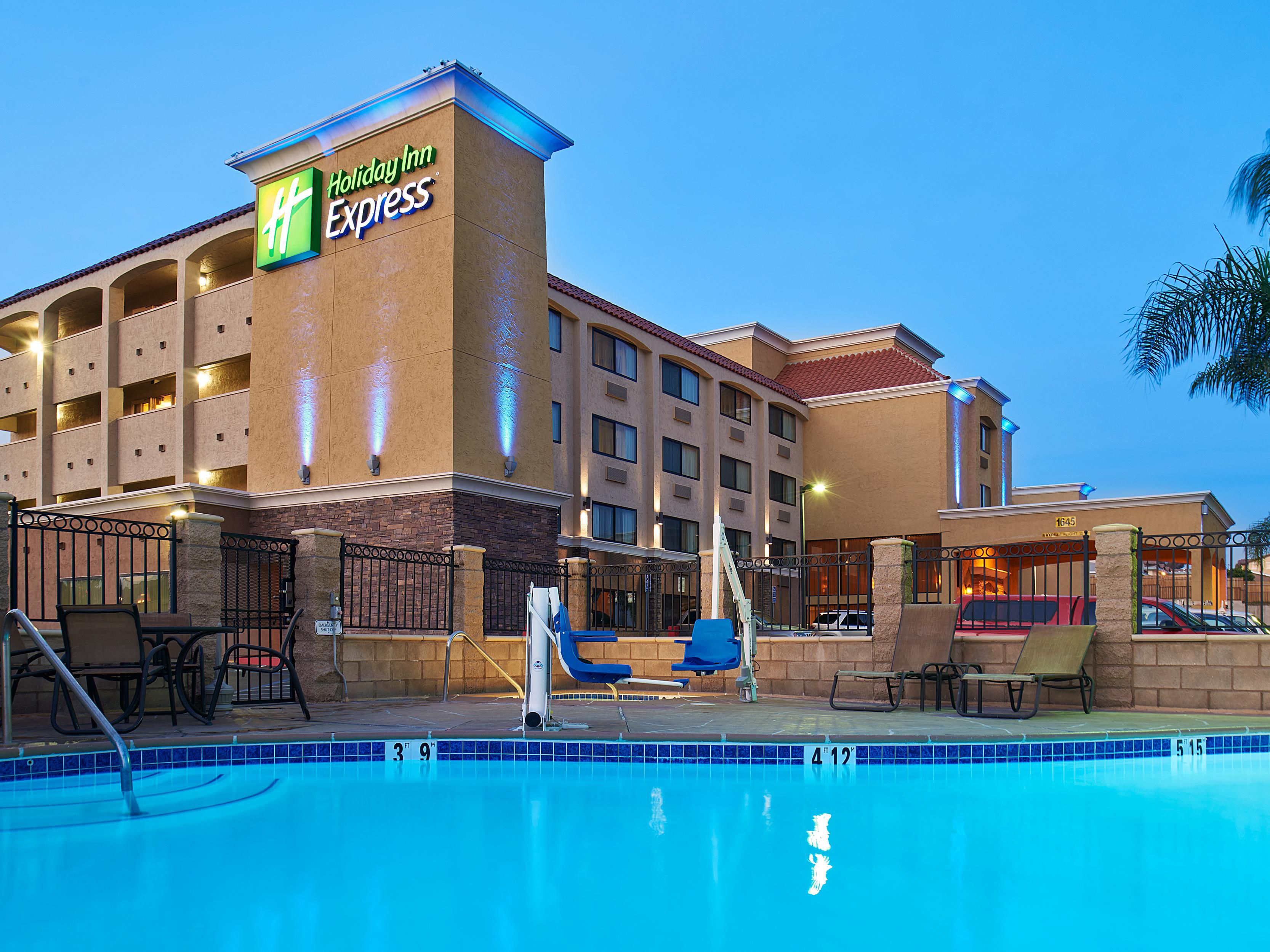 Our outdoor swimming pool awaits for you to relax and cool off after your long day!