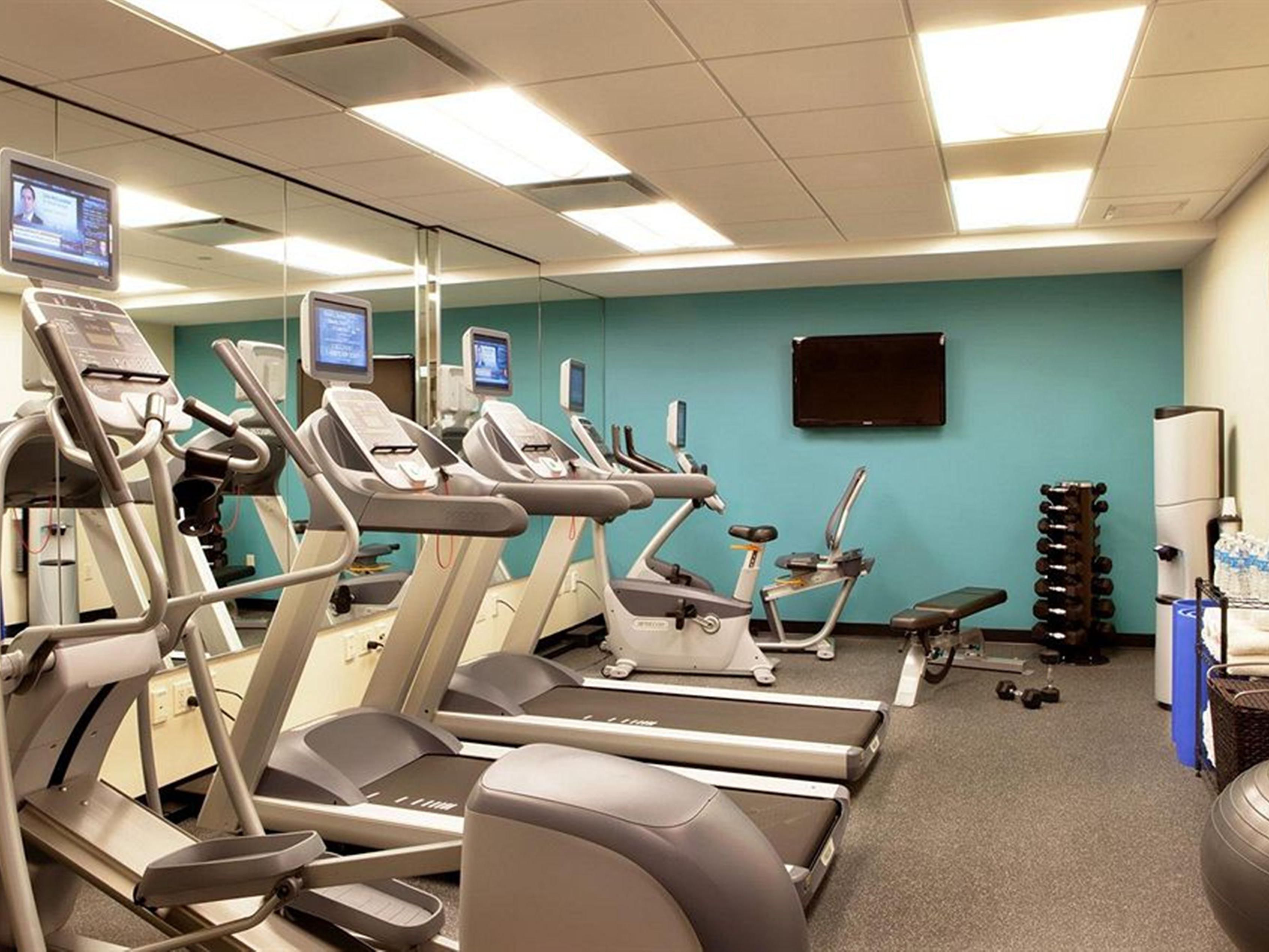 Stay in shape at our state-of-the-art Fitness Center