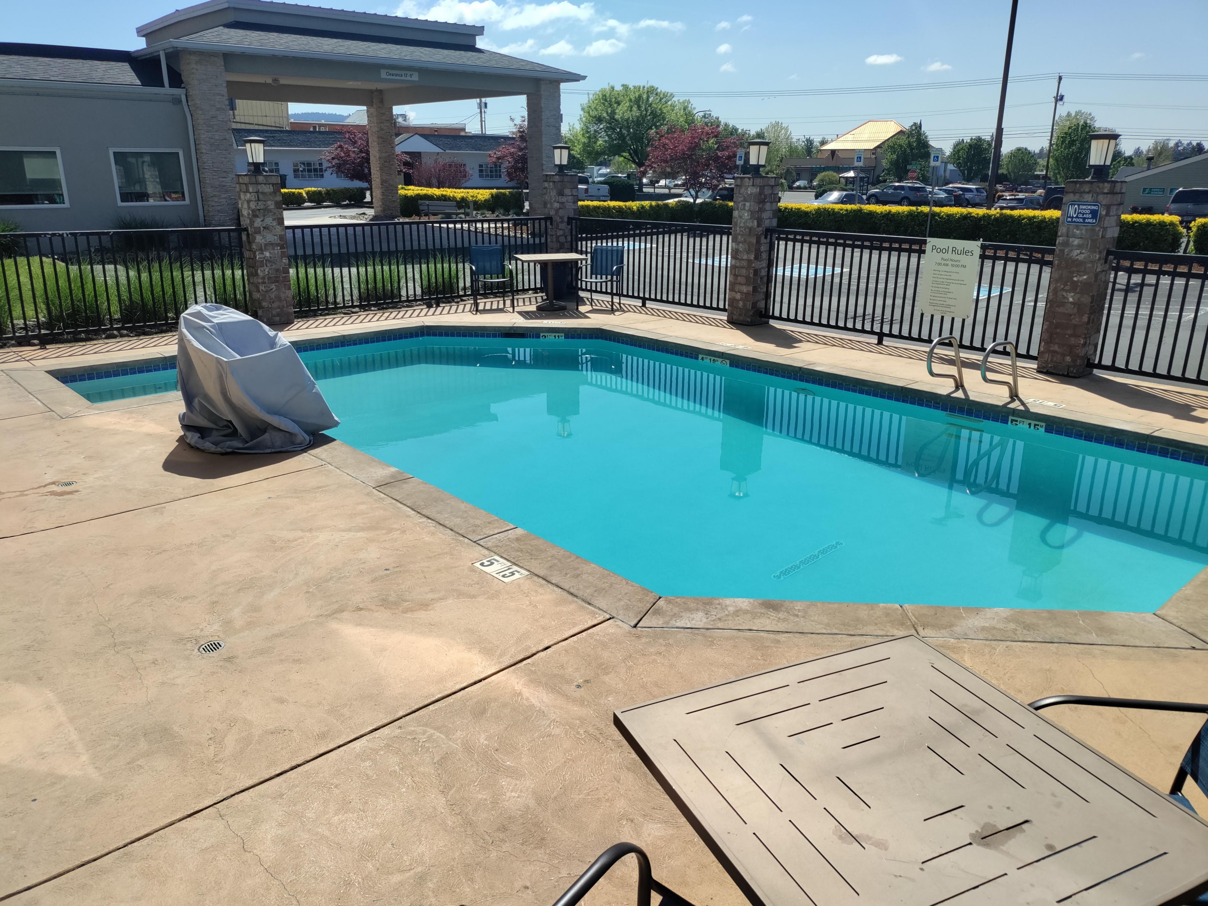 If you are coming to Newberg for a swim meet and competition then you’re in luck because we are only 1 block away from the Chehalem Aquatic Center.  Reach out to the hotel for more information.