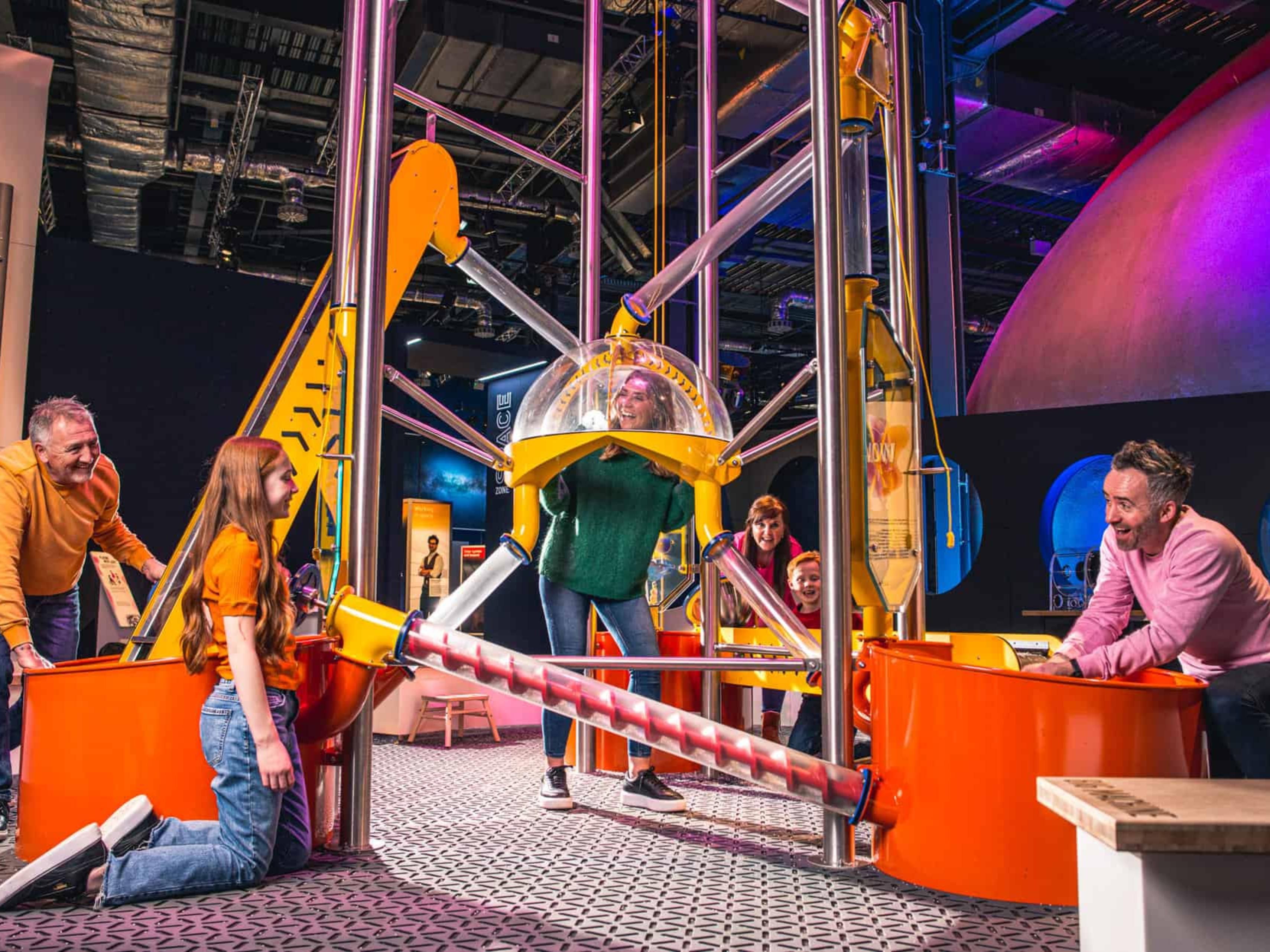Explore Life, a hands-on science centre in Newcastle, a three-minute walk from our hotel. One ticket gets you access to live science shows, the North's biggest planetarium, the International Space Station model, interactive exhibits, creative zones, and more. Fun for all ages, all year round. Speak to our team to find out how to get your discount.