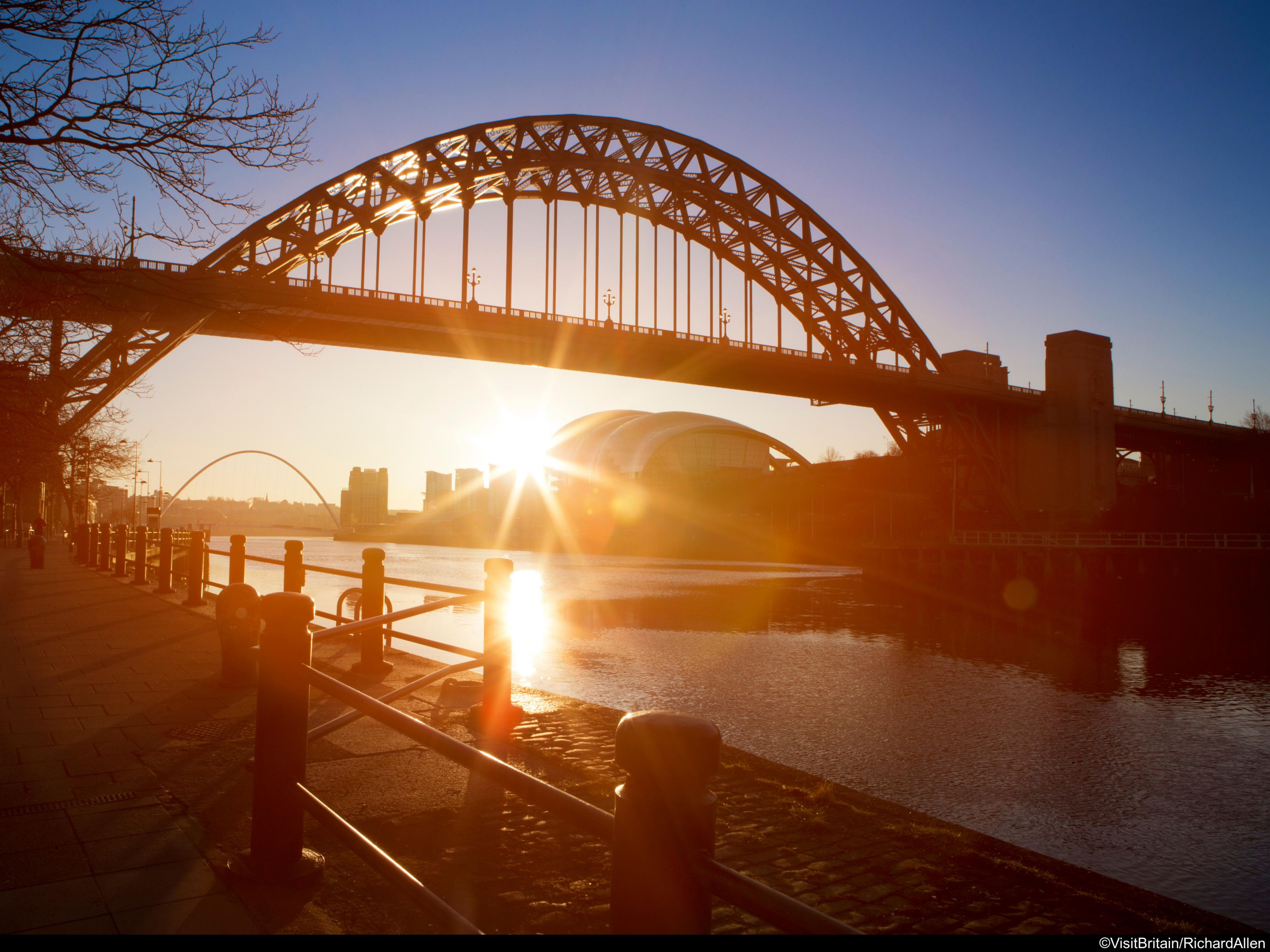 Our Newcastle hotel is just a 10-minute drive from Tyne Bridge