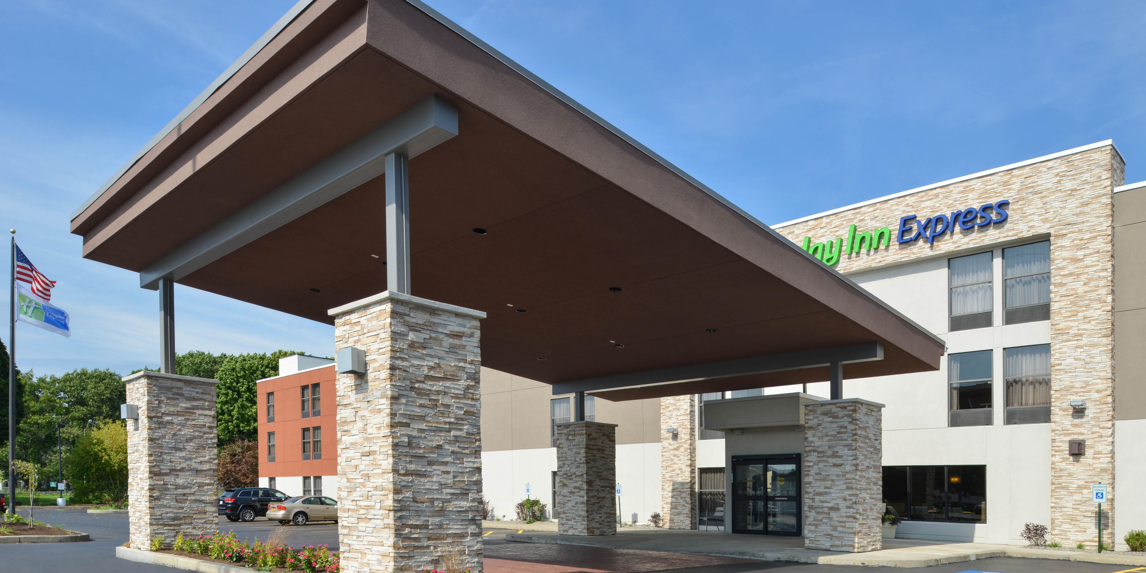 Our hotel is located in the beautiful new and walkable Downtown Olean!