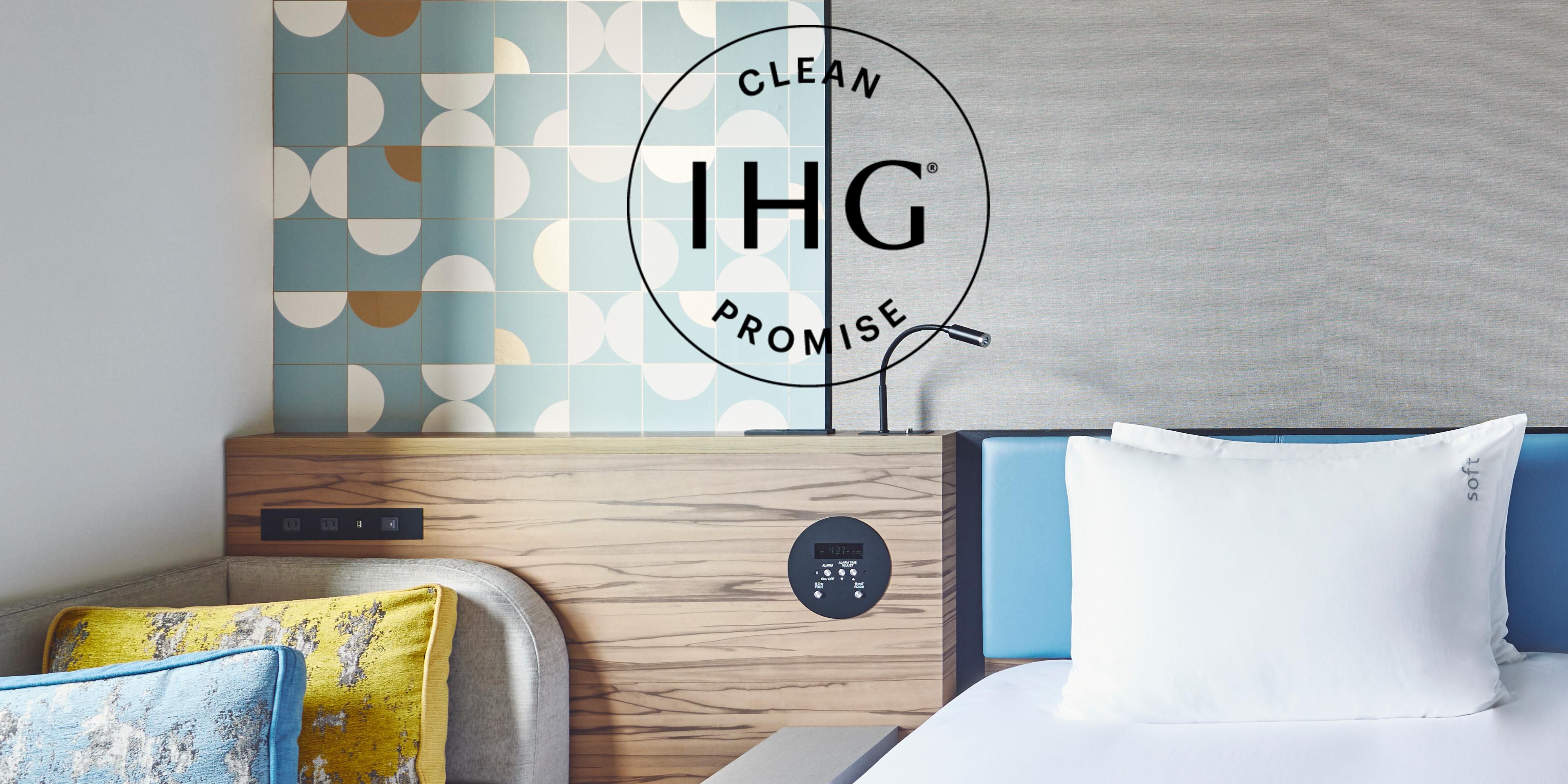 When you're ready to travel again, we'll be ready to welcome you. As the world adjusts to new travel norms and expectations, we're enhancing the experience for you - our hotel guests - by redefining cleanliness and supporting well-being throughout your stay. This means clean, well maintained, clutter free rooms that meet our standards.