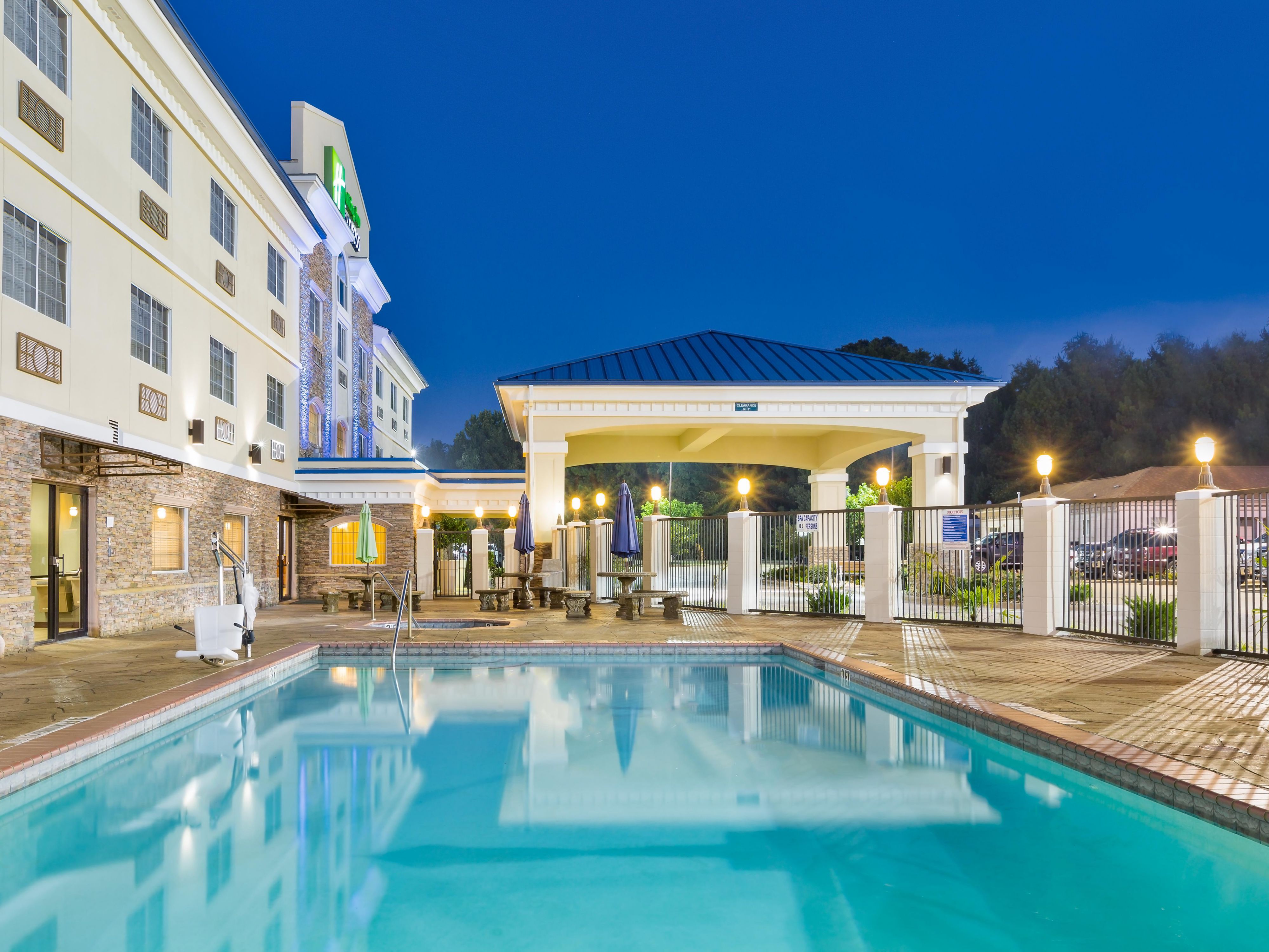 Our Swimming Pool offers ADA/Handicapped accessible lift