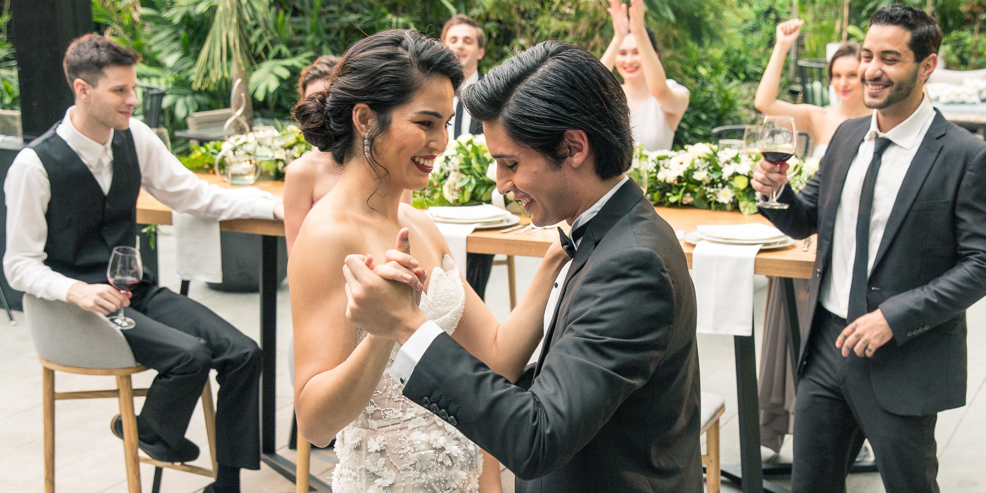 Celebrate your dream intimate Wedding with us at Holiday Inn Express Manila Jardin. The al fresco venue is surrounded by lush greenery perfect for an outdoor solemnization or evening cocktail reception. The area can accommodate a minimum of 30 guests to a maximum of 80 persons. 
