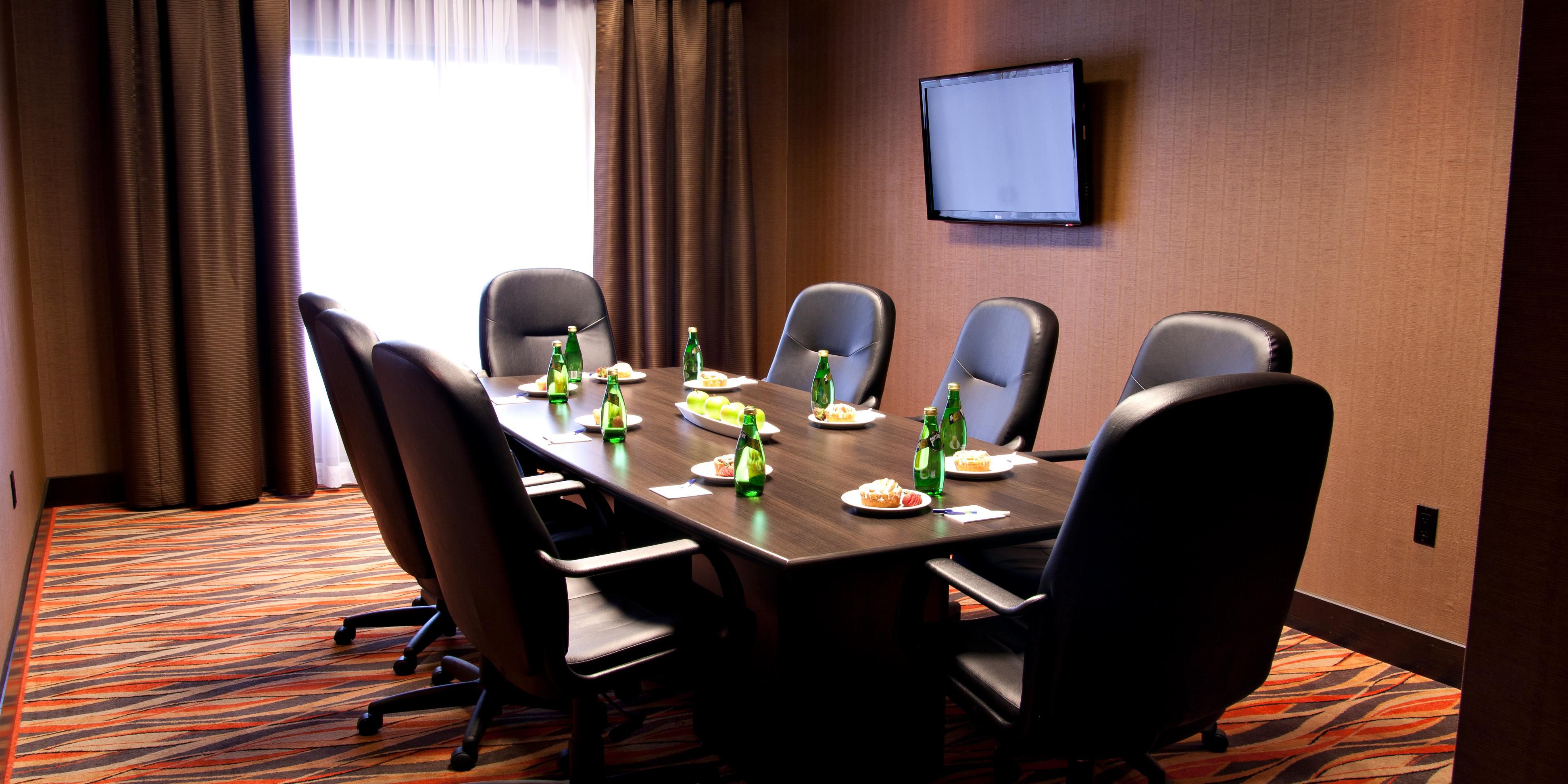 Enjoy Boardroom facilities for up to 10 people. Catering options are available. 