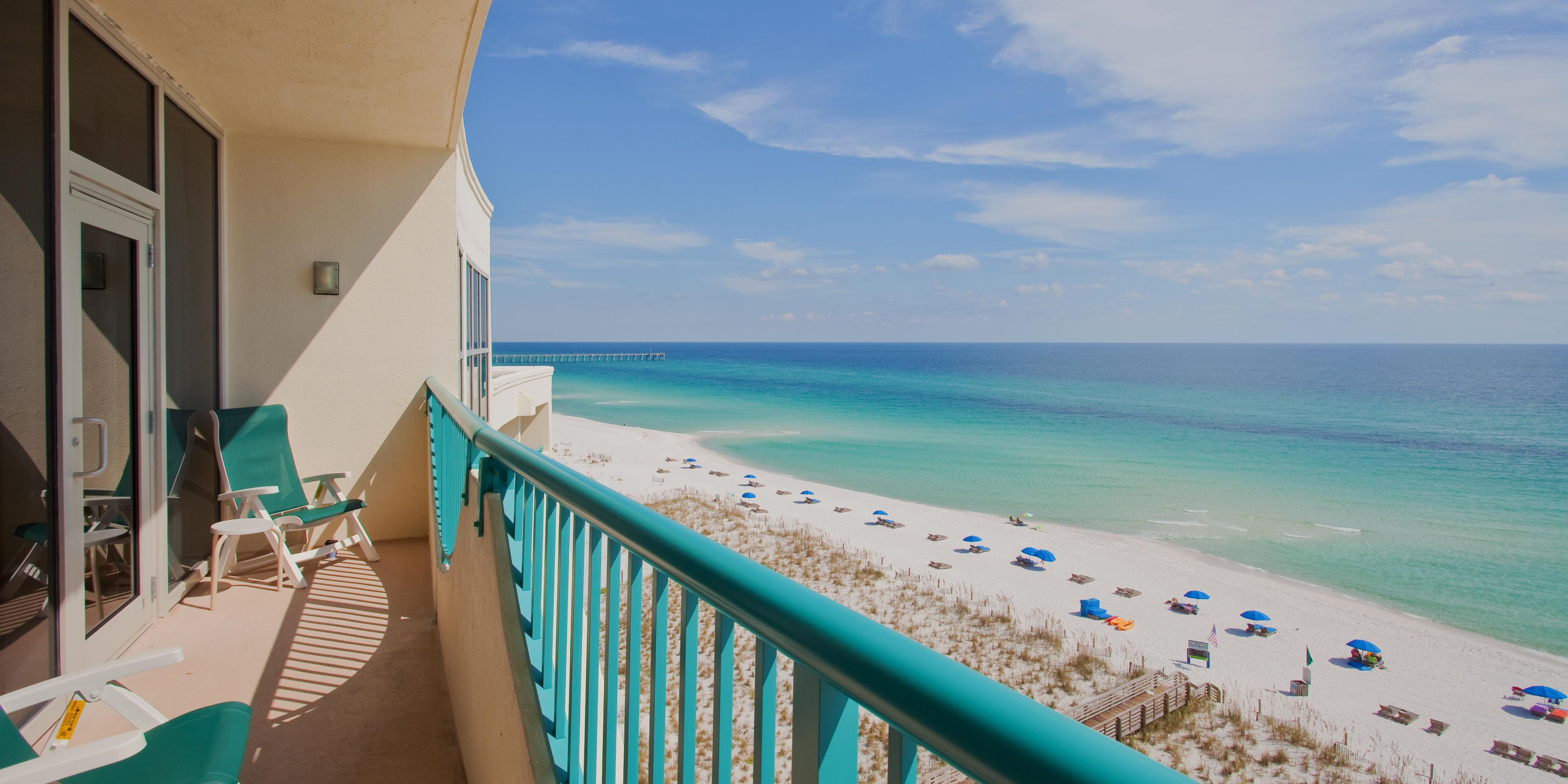 All of our rooms feature private balconies with direct Gulf views.