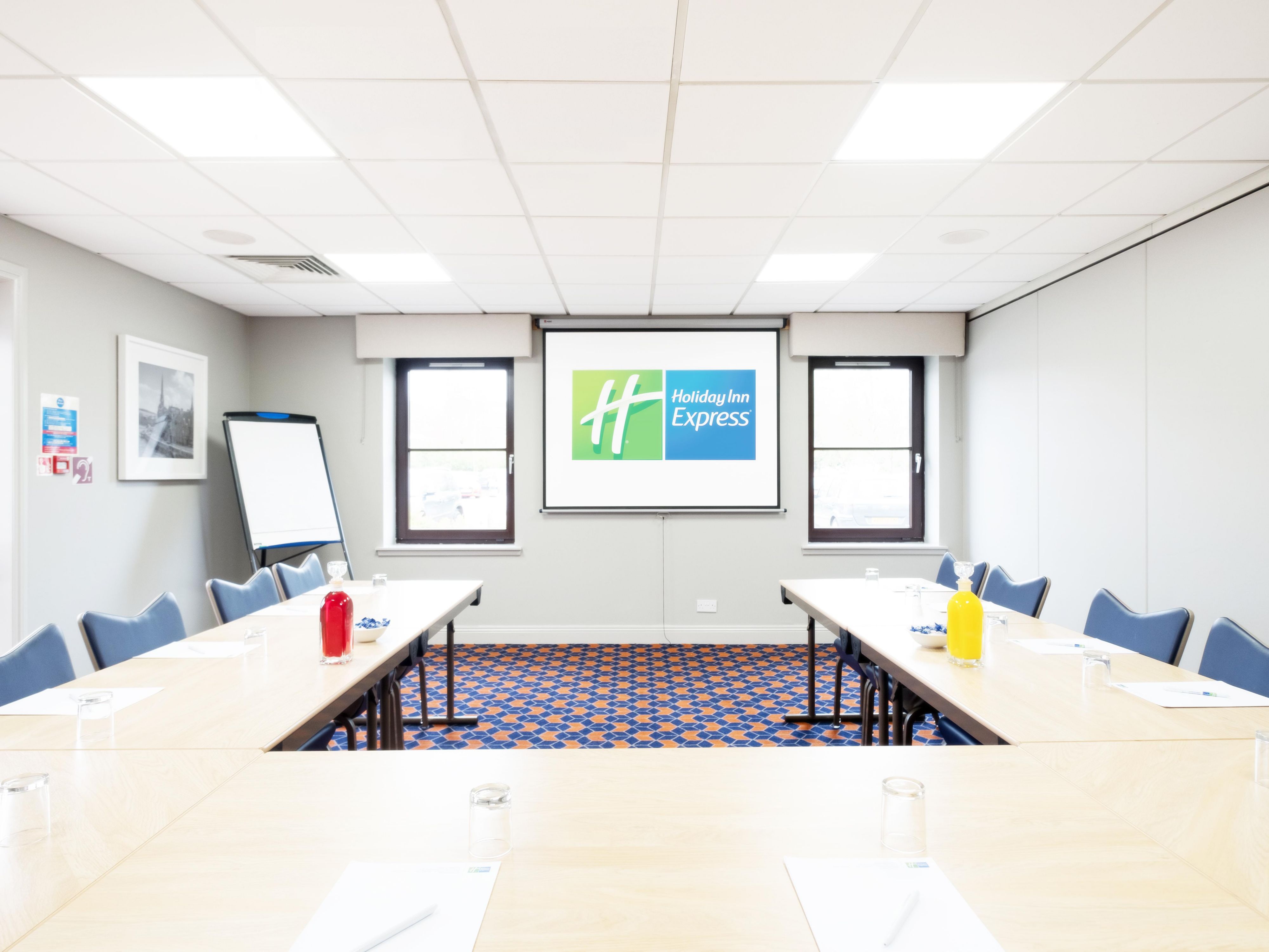 Host meetings or a conference for up to 40 people in the hotel’s two naturally lit, air-conditioned meeting rooms. AV equipment and free WiFi are available to bring your presentations to life. Free on-site parking is available for delegates.