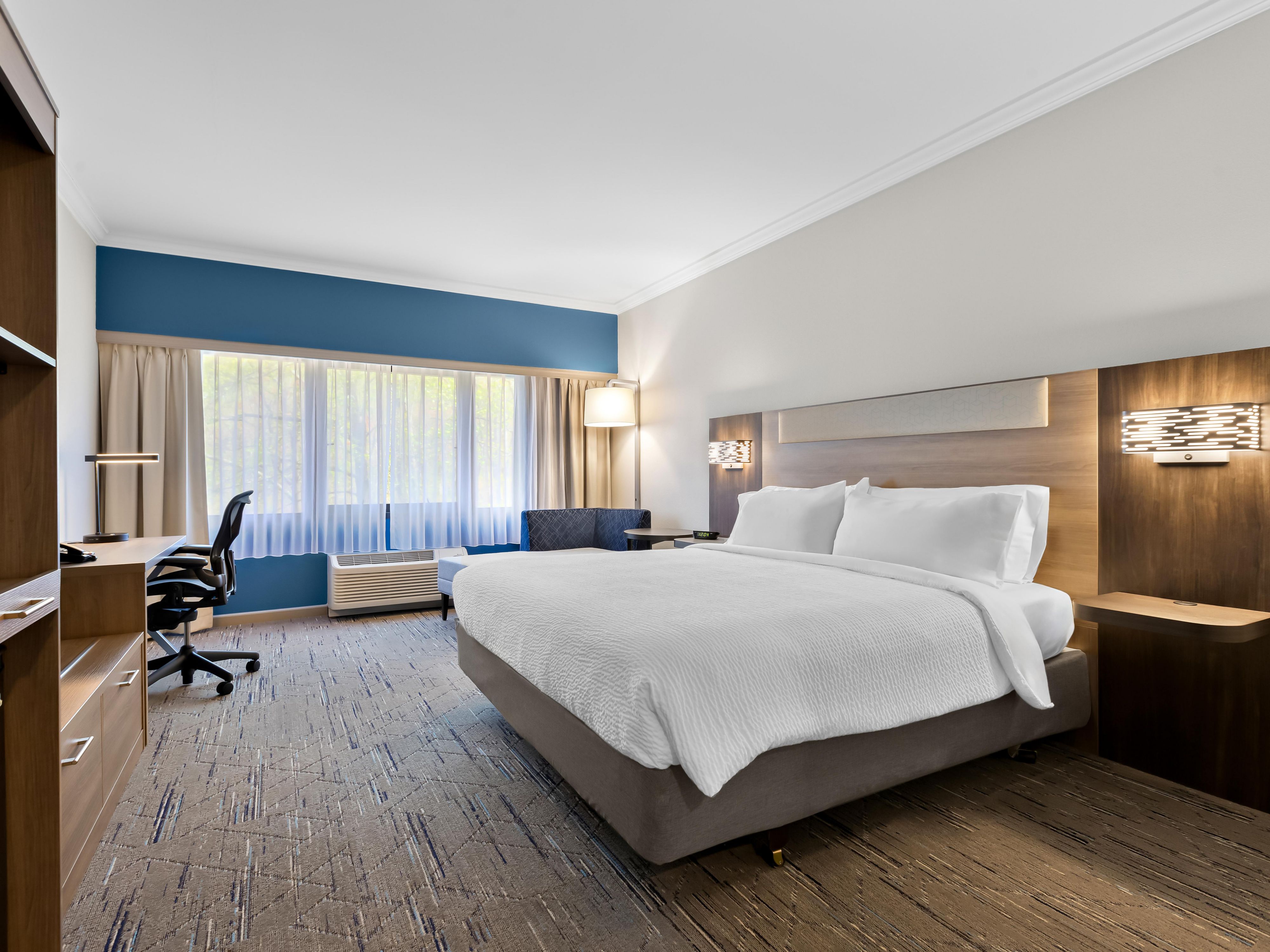 Experience elevated elegance in our newly remodeled King Room