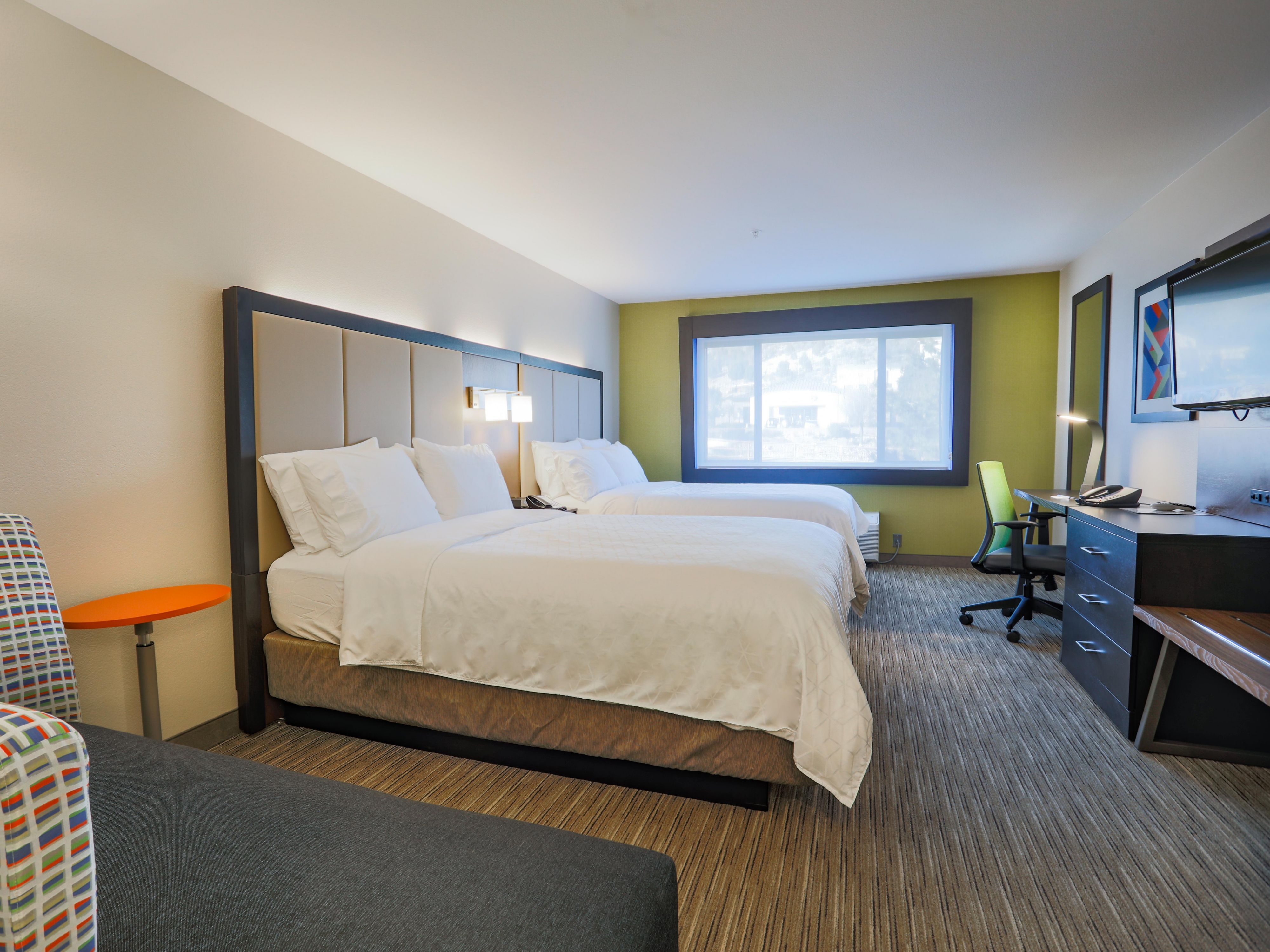 Quiet rooms available for light sleepers!