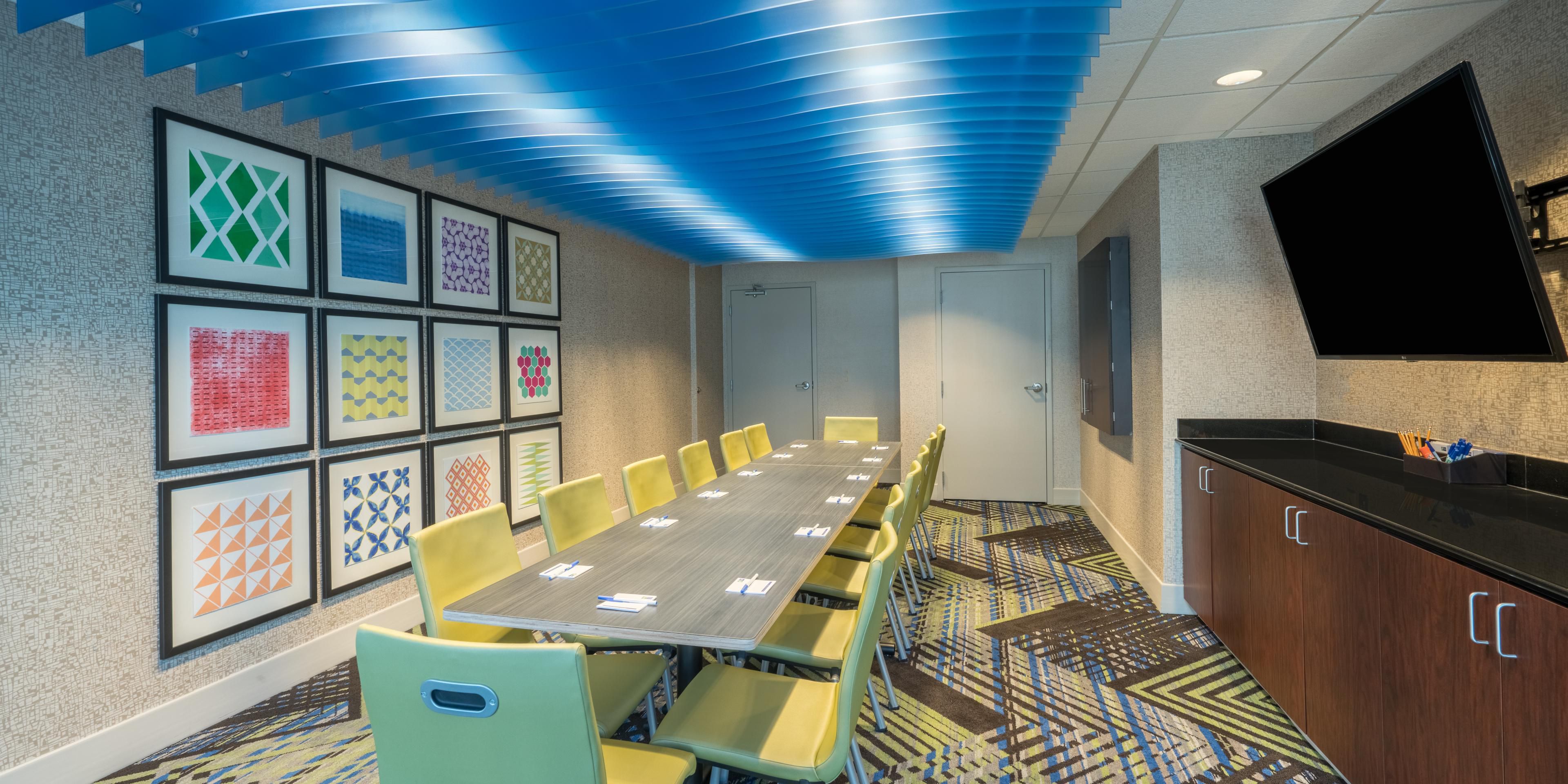Meet where you stay at the Holiday Inn Express Radcliff.  