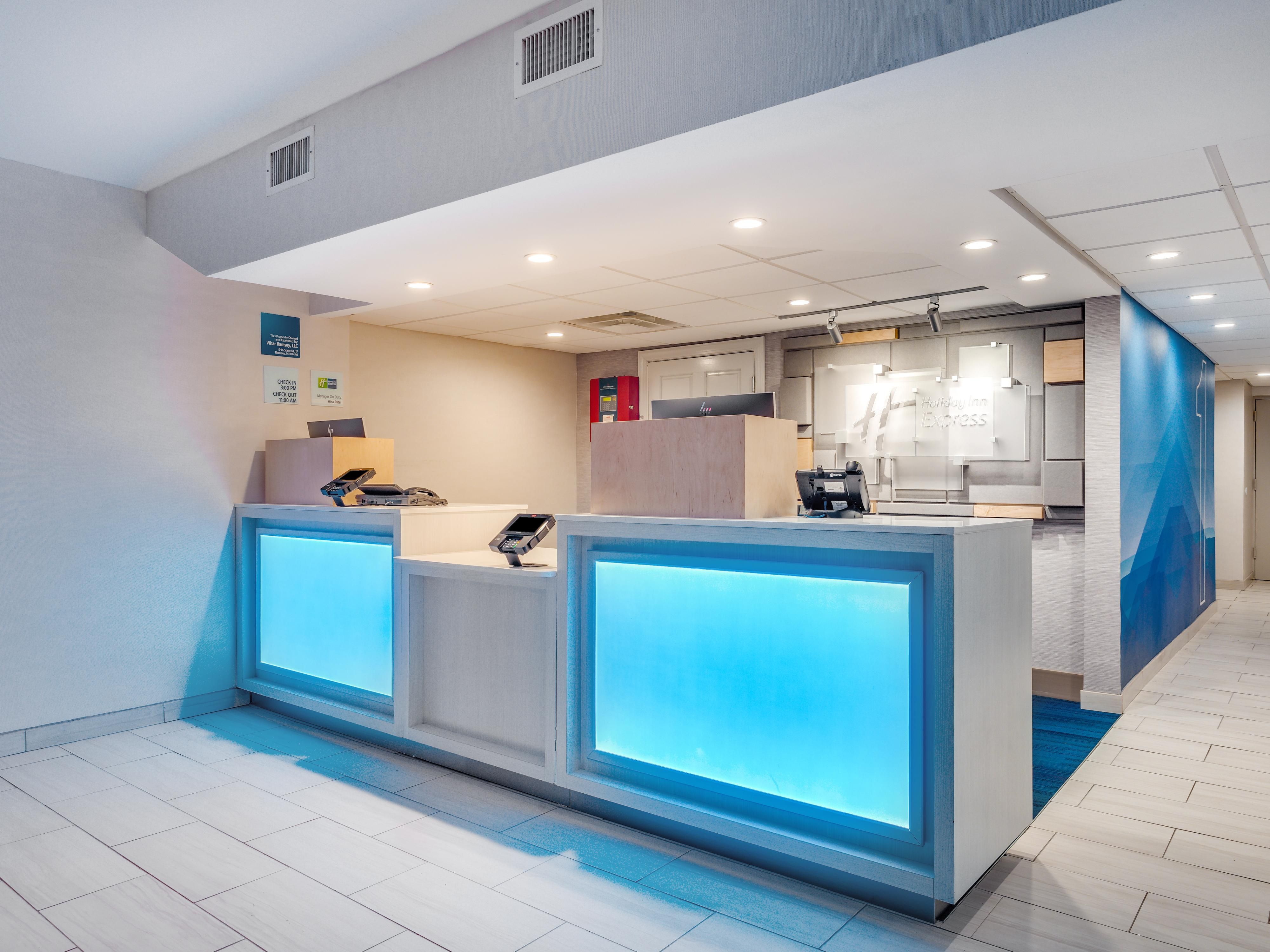 We can't wait to check you into our hotel.