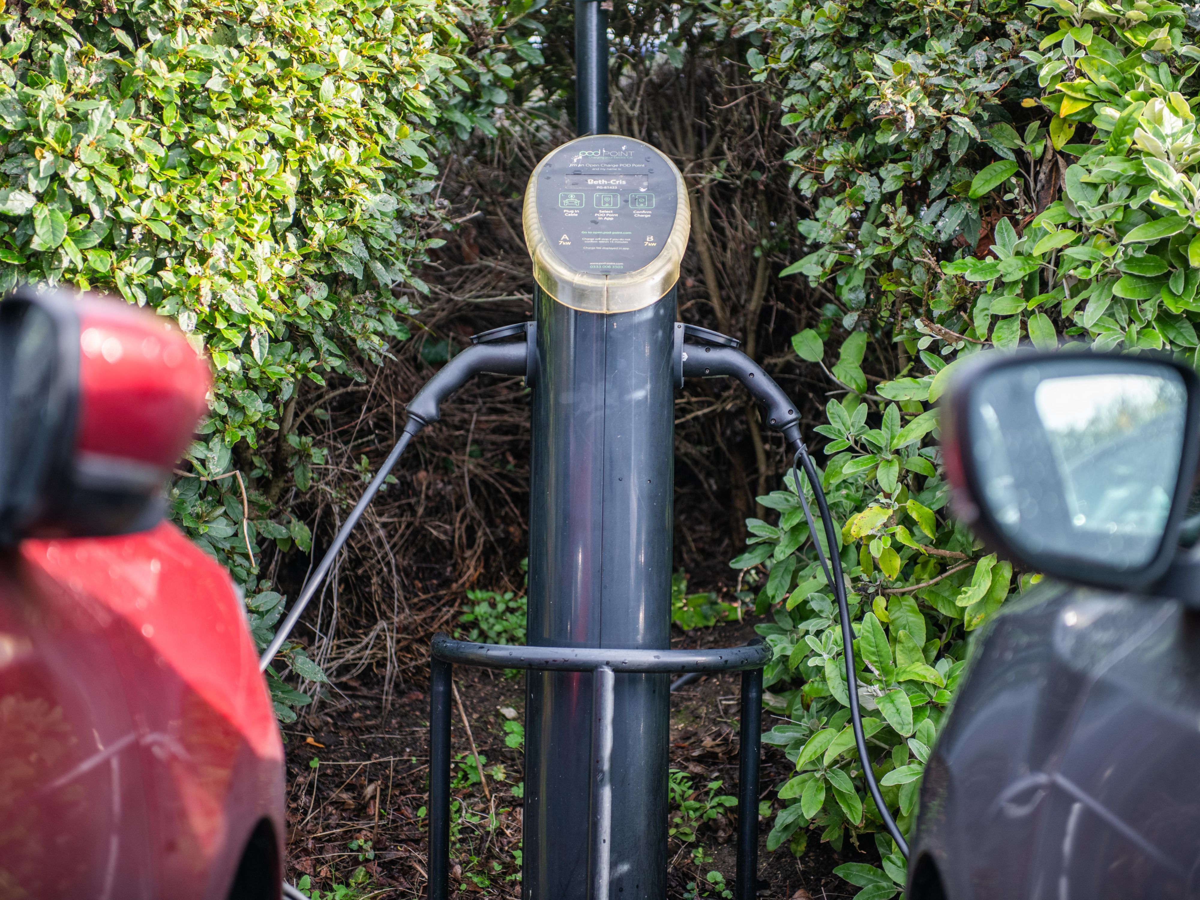 We have Electric Vehicle Charging points to keep you on the move.