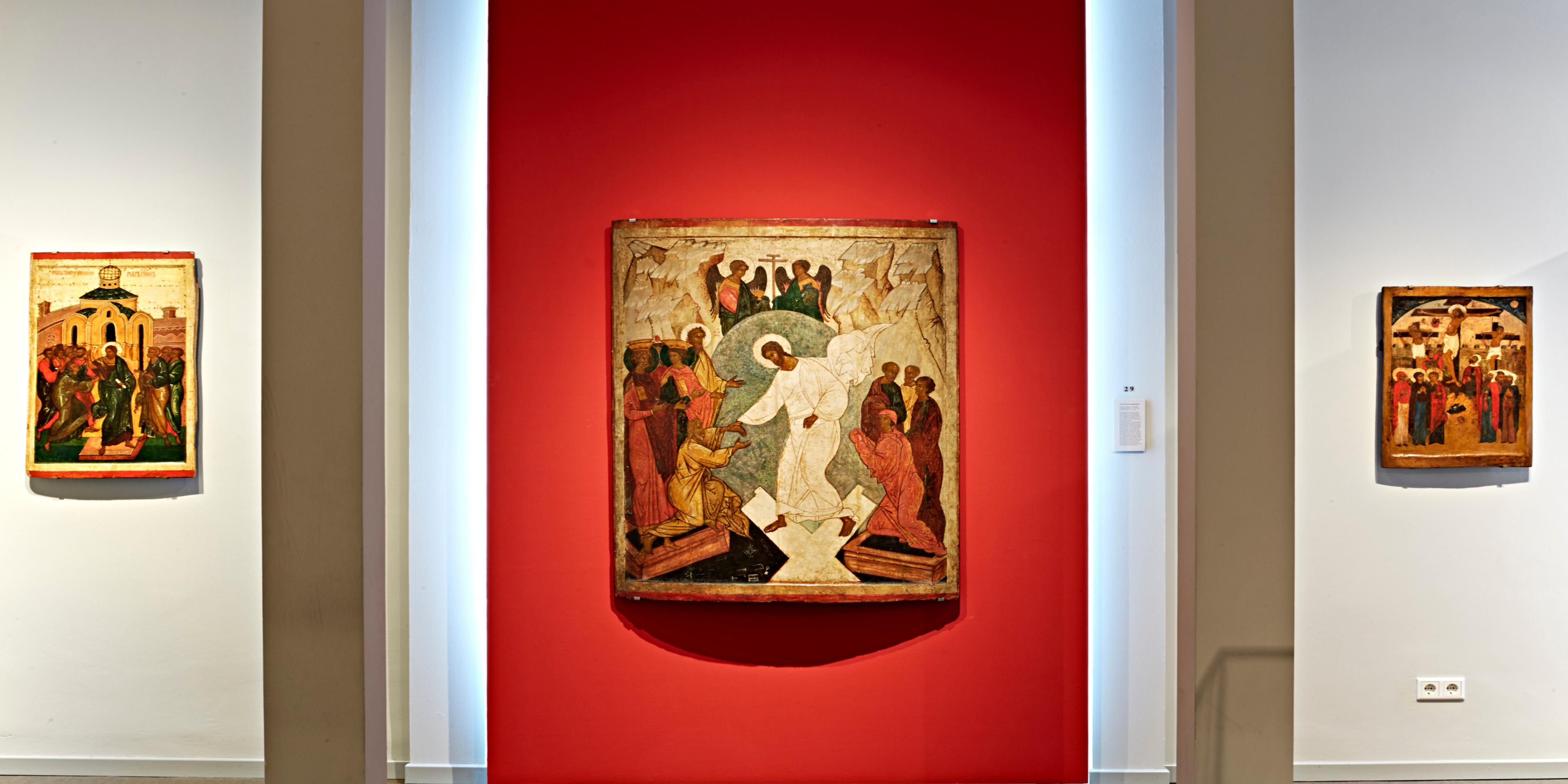 Interested in culture? Visit the Ikonen Museum, which is only a five minute walk from us!