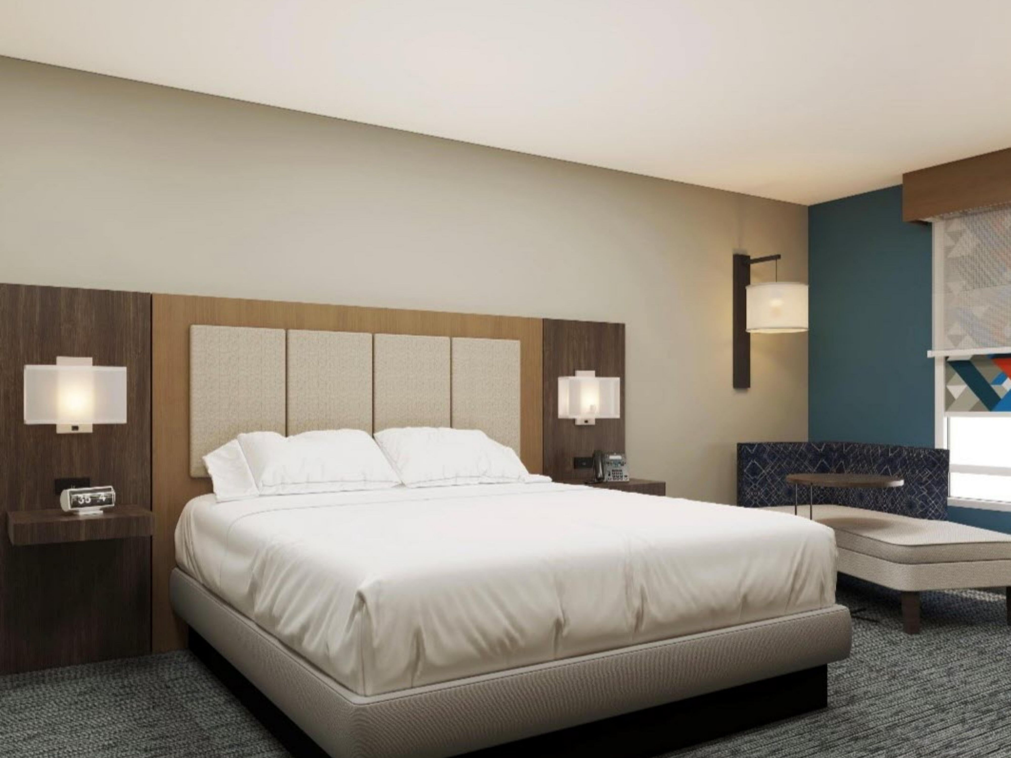 Holiday Inn Express Redding North Guest Room & Suite Options