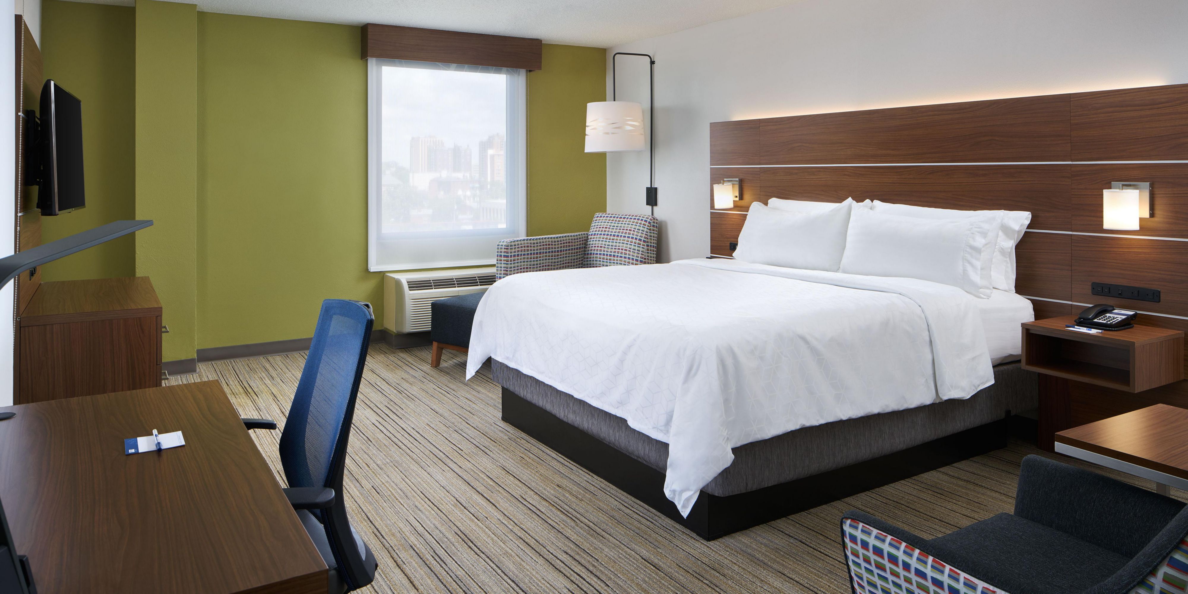 IHG Way of Clean already includes deep cleaning with hospital-grade disinfectants, and guests can expect to see evolved procedures throughout the hotel, which may include: reduced contact at check-in, sanitizer stations, additional cleaning of high-touch areas, and reduced contact with minimized housekeeping services.