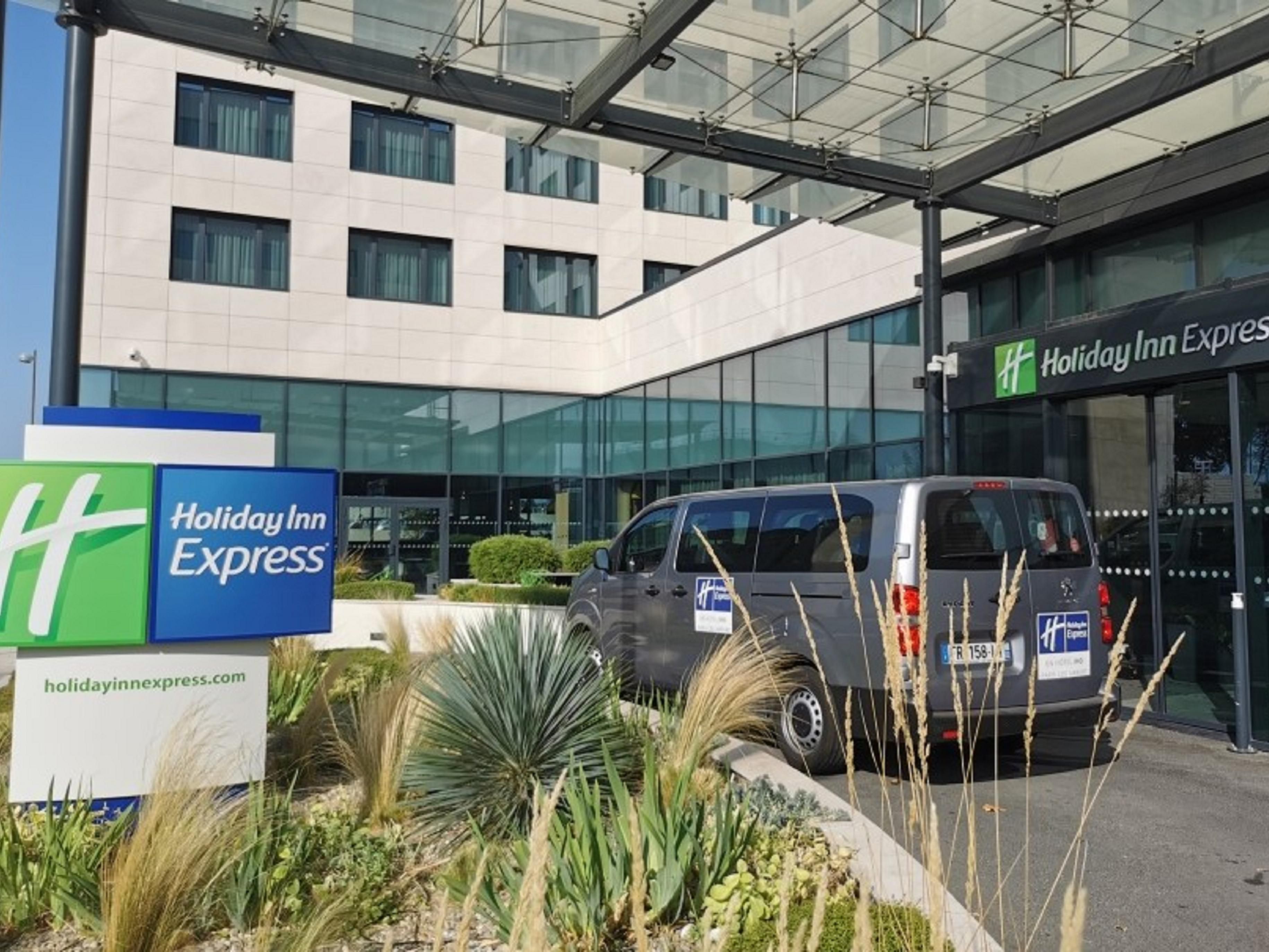 From our door to your Airport gate: In addition of the CDGVal automatic train, another option to reach CDG Airport from our hotel: Private shuttle from 8€ per person to inquire and book onsite with our Front Desk team.