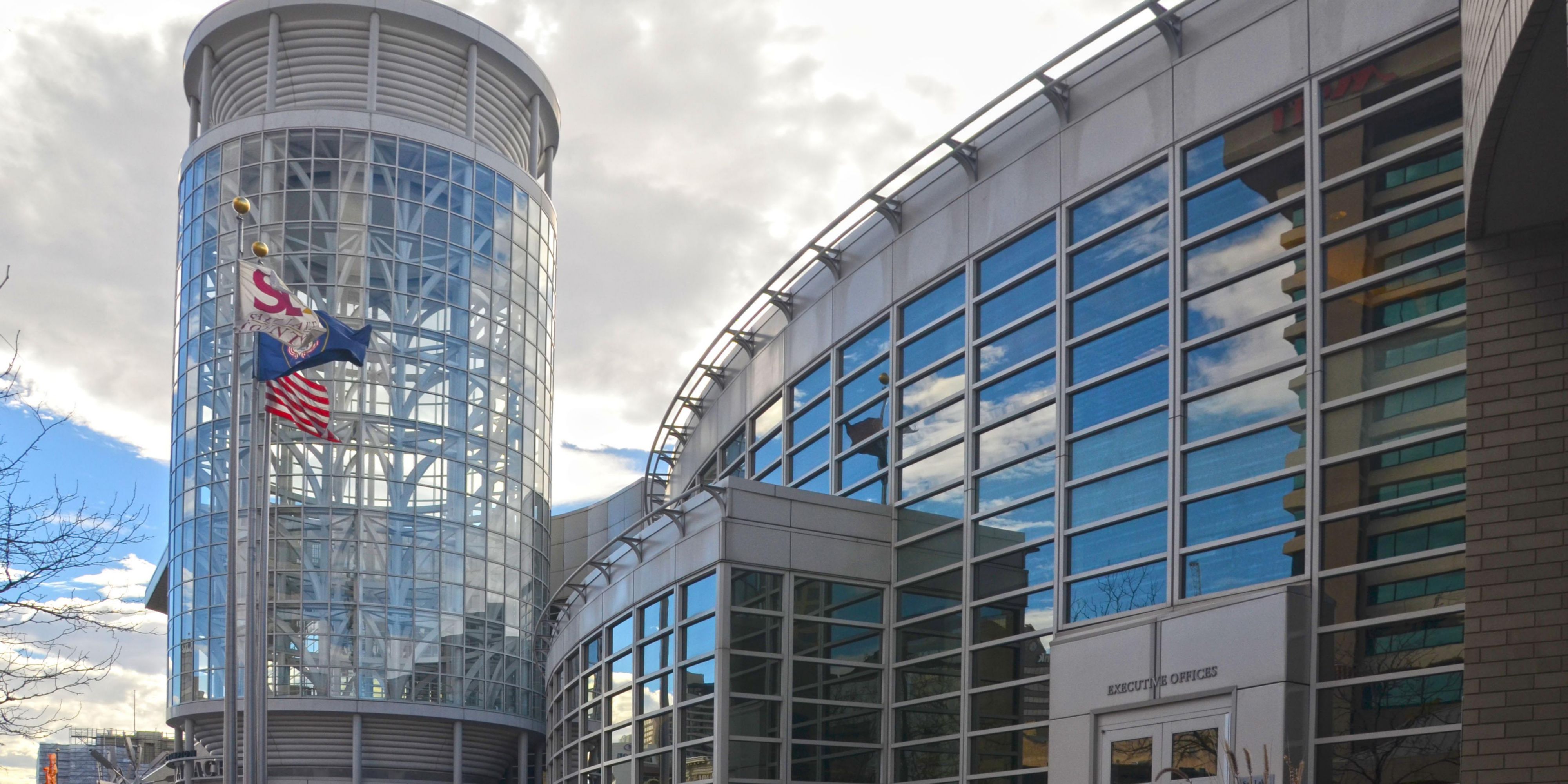 The 515,000 square foot Calvin L. Rampton Salt Palace Convention Center is directly across the street from the hotel and hosts numerous conventions throughout the year. 