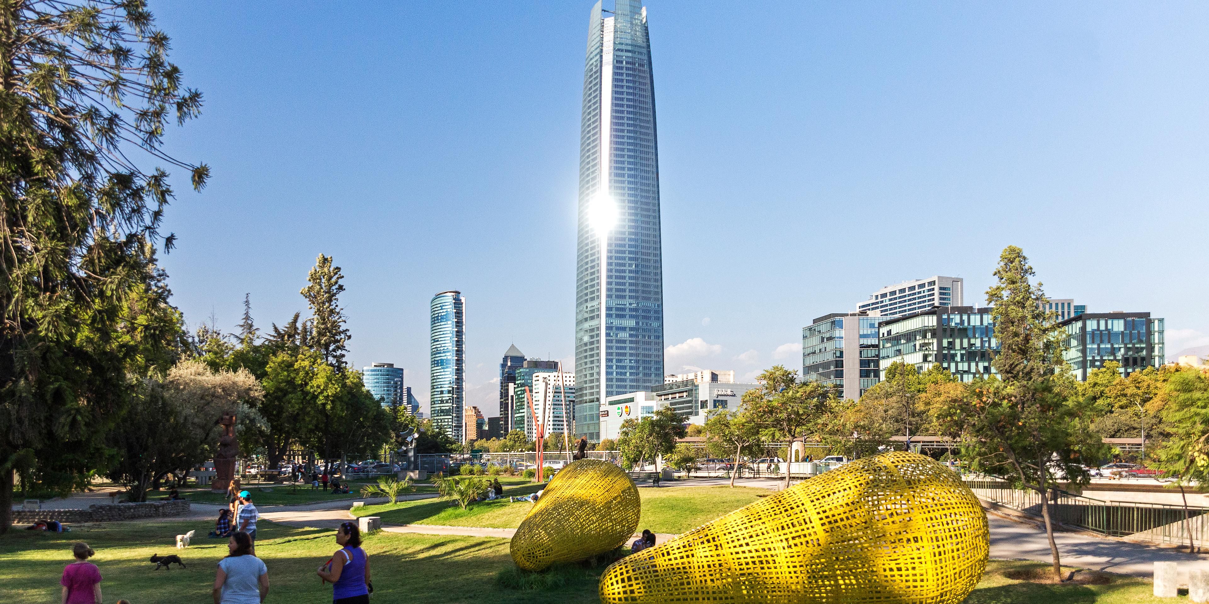 The most exclusive and biggest shopping center in Santiago, only a 3 blocks away from the hotel.  There are shops, restaurants, and cinemas. Don´t forget to visit Sky Costanera, the highest viewpoint in Latin America with a 360° view of the city.