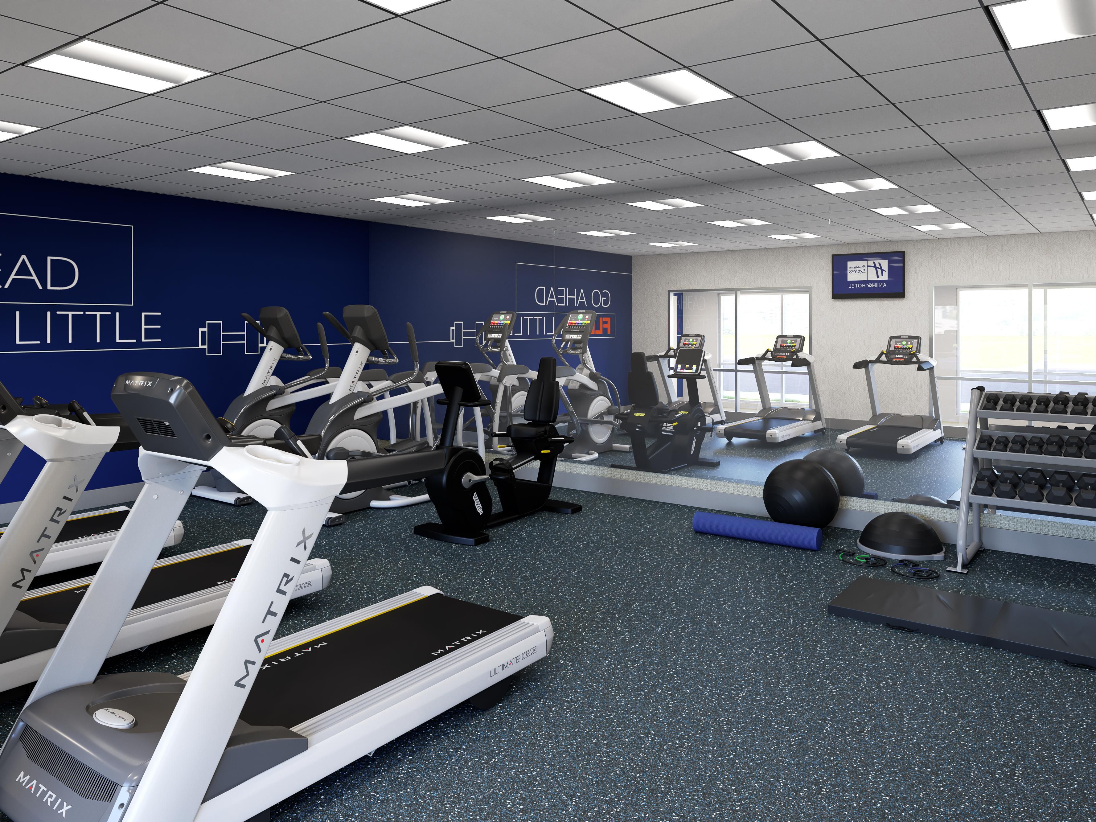 Featuring state of the art Matrix fitness equipment, free weights, and exercise equipment to keep you feeling fit, healthy, and energized. Our fitness center is available to our guests 24-hours every day! Our front office team is ready to answer any questions you may have about our exercise equipment and fitness center. Call today!