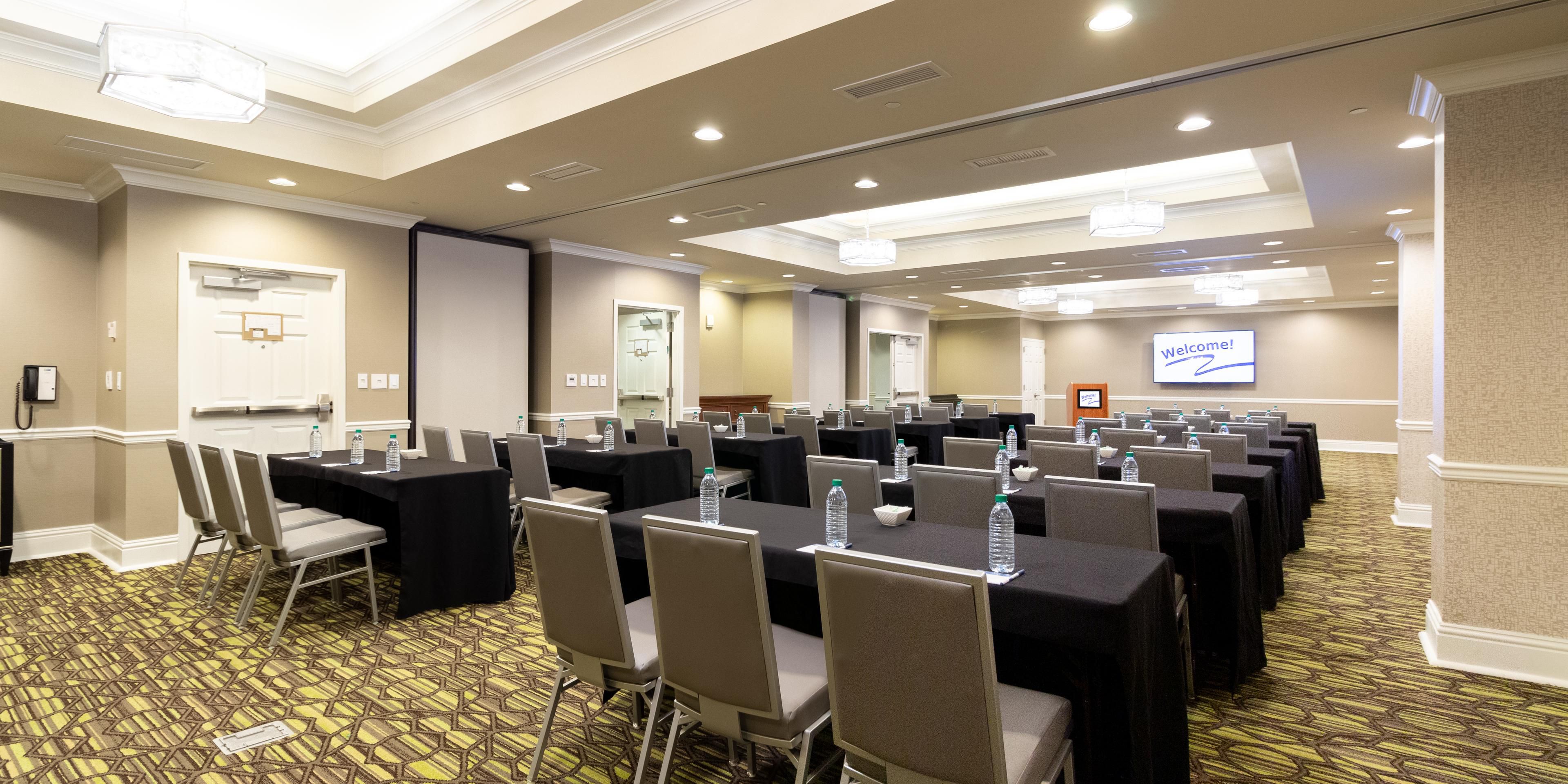 Find your space with us! Our property features several meeting and event spaces. We make planning easy so you can focus your time on making your meeting a success.