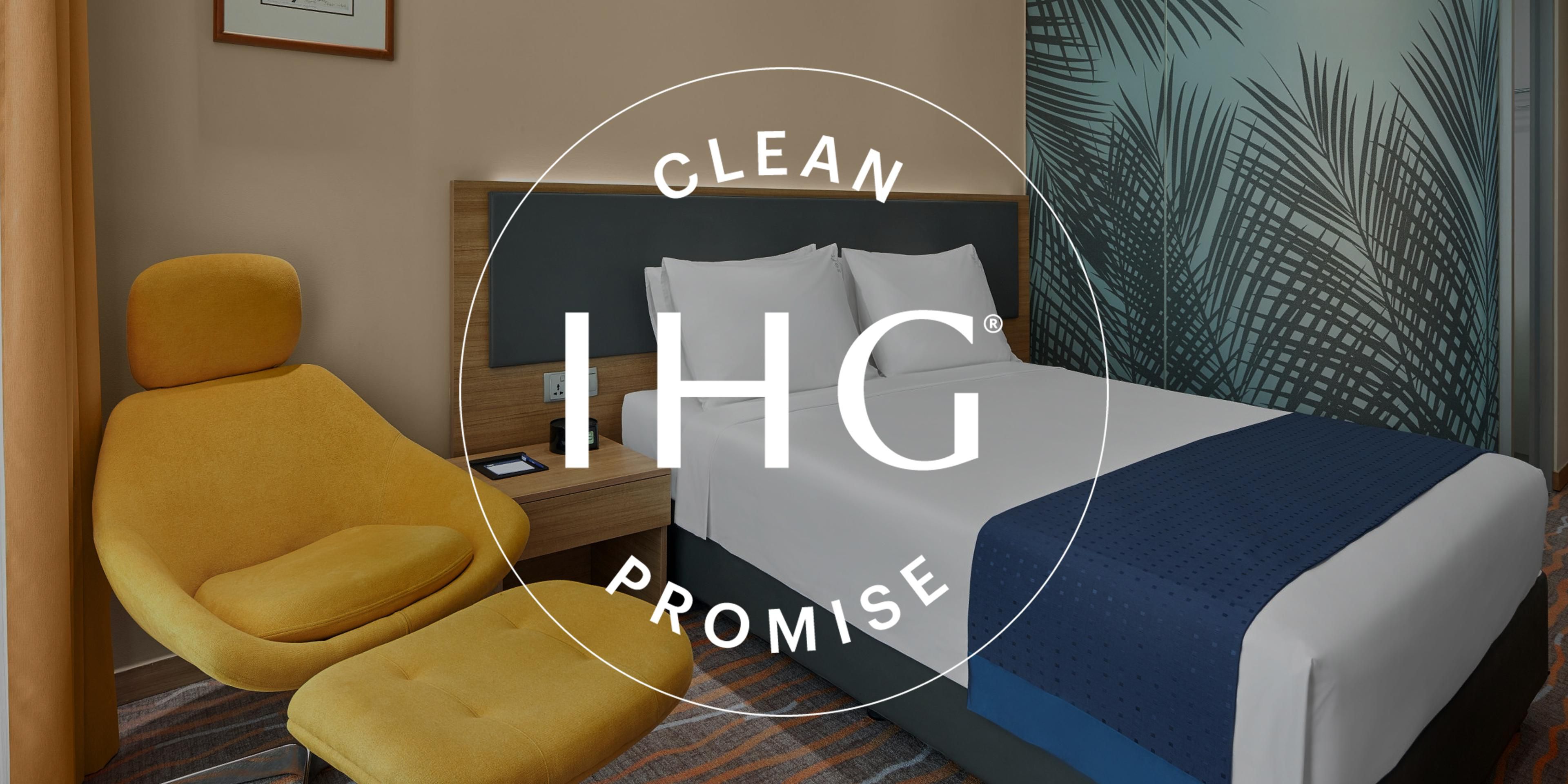 Good isn’t good enough; we’re committed to a high level of cleanliness. That means clean, well-maintained and clutter-free rooms that meet our standards. If this isn’t what you find when you check in, then we promise to make it right.