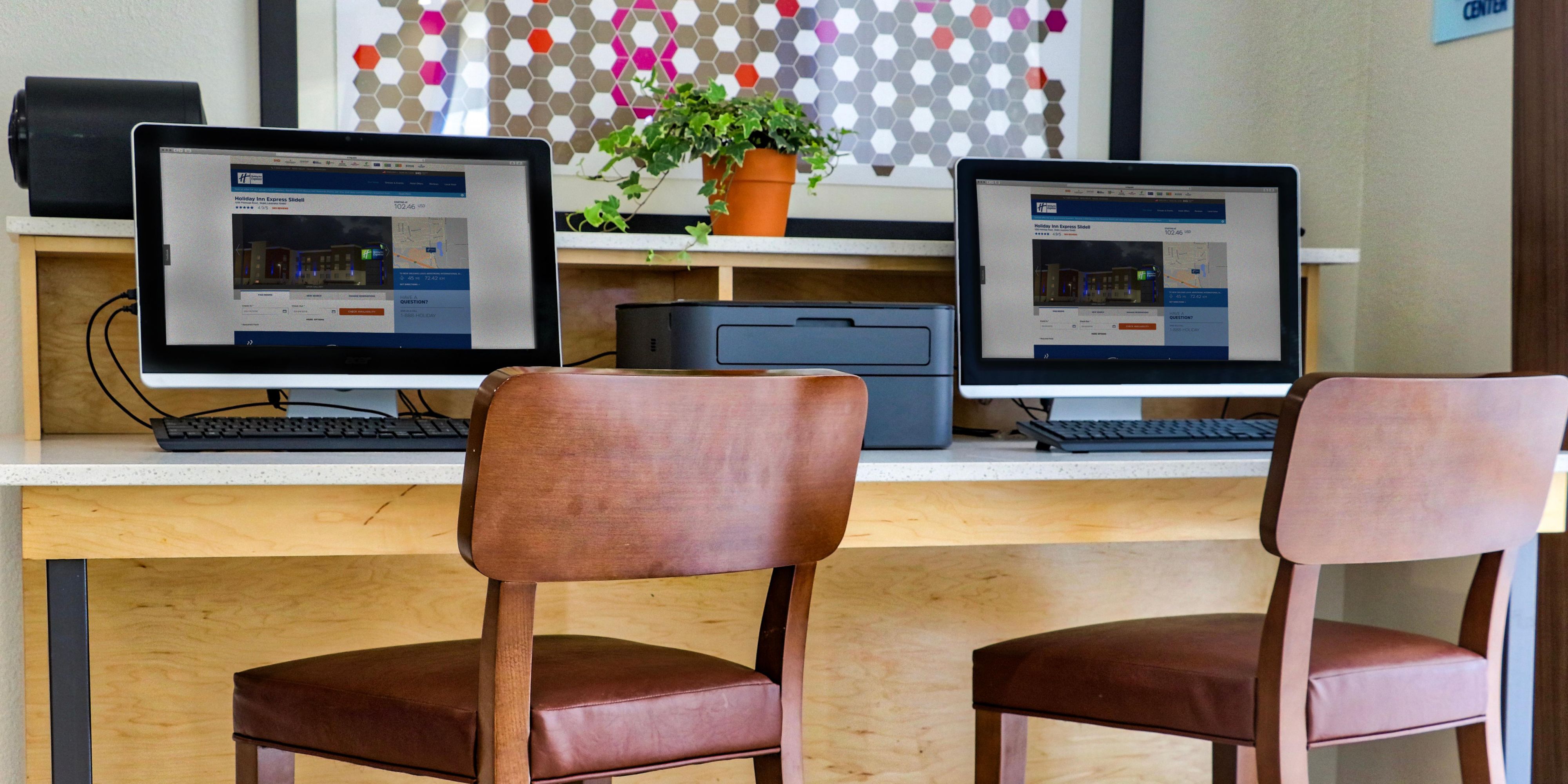Stay connected with family and friends during your stay with our wireless internet access throughout the hotel.