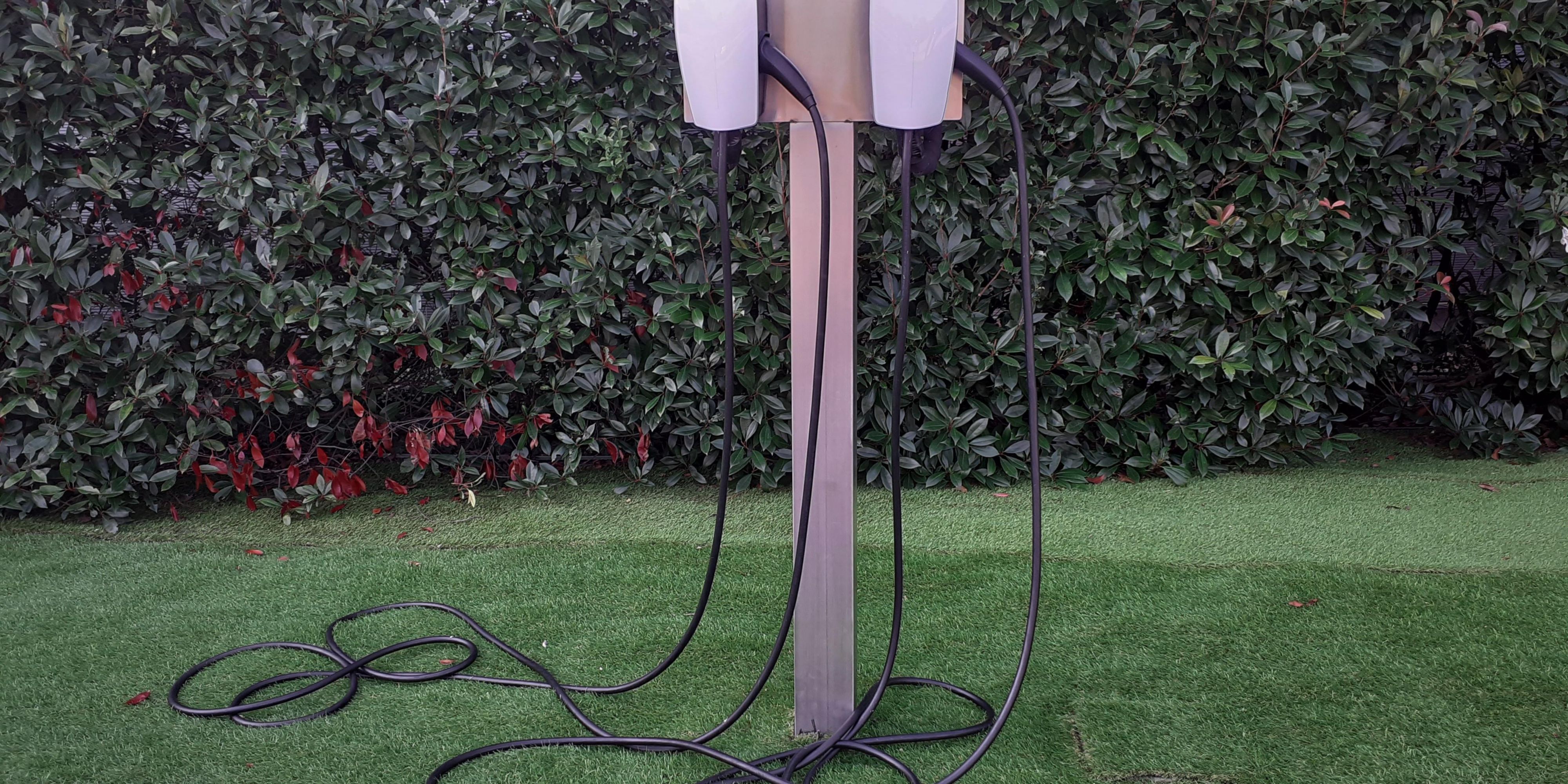 We offer two electric vehicle charging stations, located in our car parking, suitable for all types of cars: one Tesla connector and one universal. Please contact hotel reception for information and charging cost.