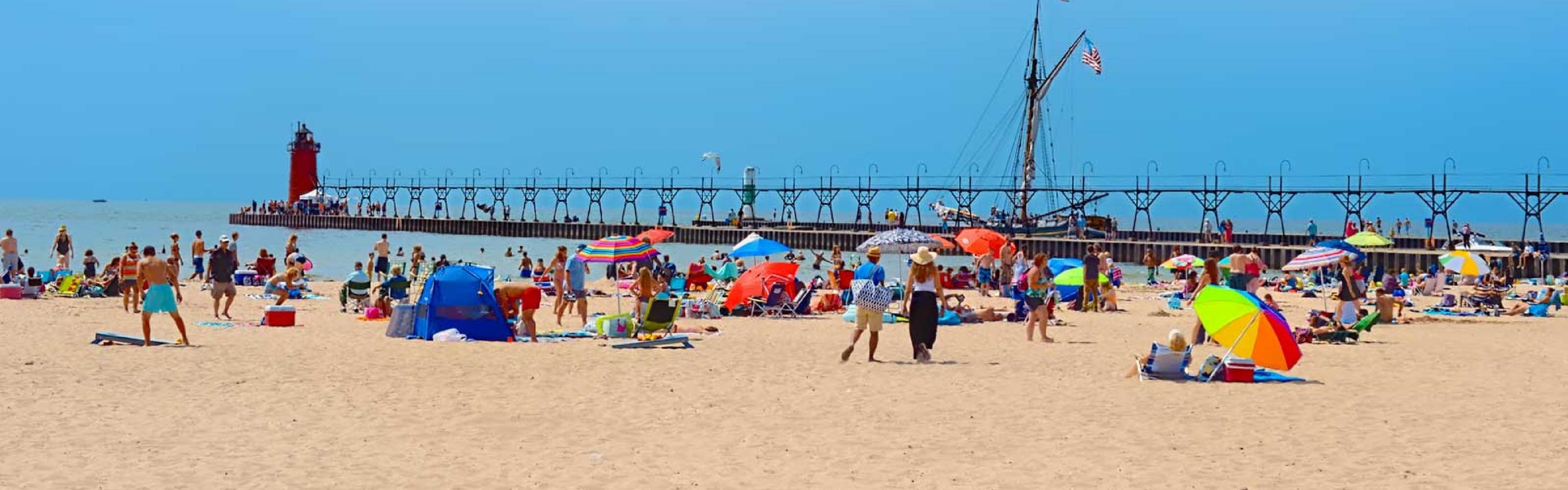 Escape to our beautiful South Haven Beaches, call and book now.
