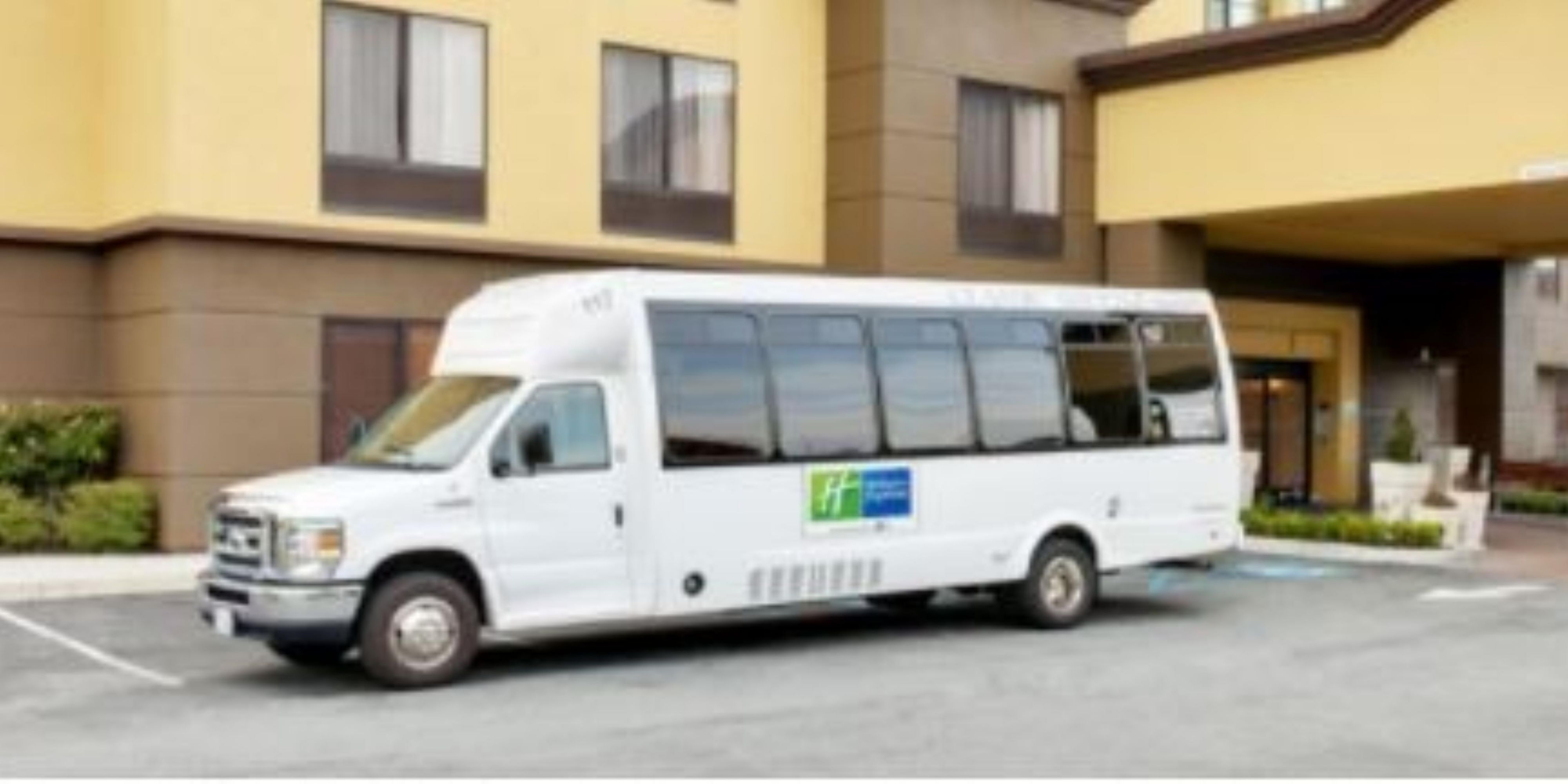 Complimentary shuttle service for San Francisco International Airport. 
Limited Hours 5a to 9:20am & 5pm to 10:20pm