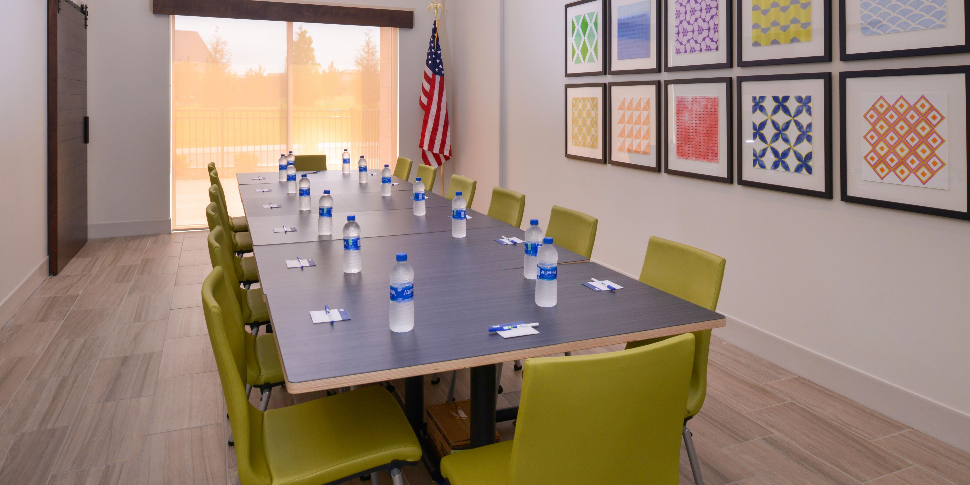 Experience our versatile space for your next event. Perfect for small to medium sized groups, we will work with you to set up all the essentials you need for your meeting including catering and a/v equipment.